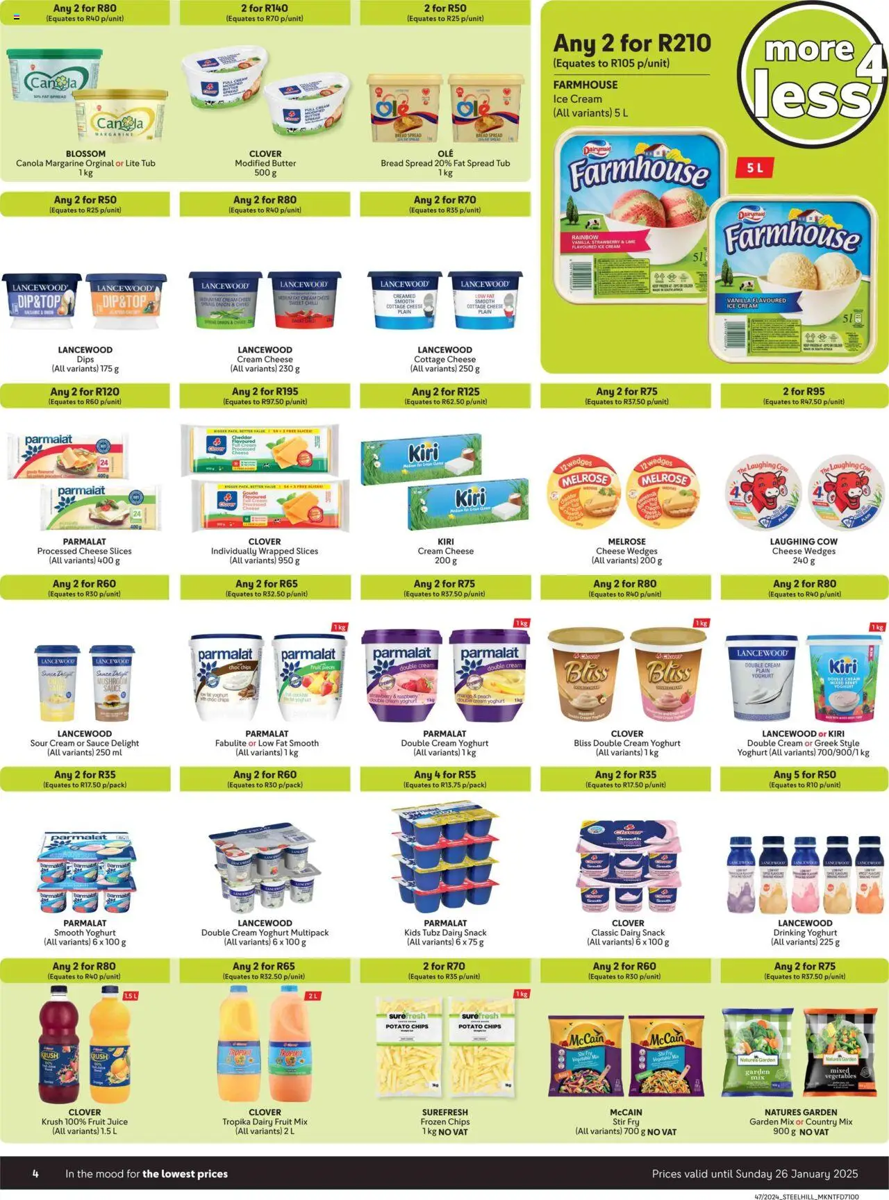 Makro More 4 Less from 18/11/2024 - 26/01/2025/2025 > Promotions - page 4