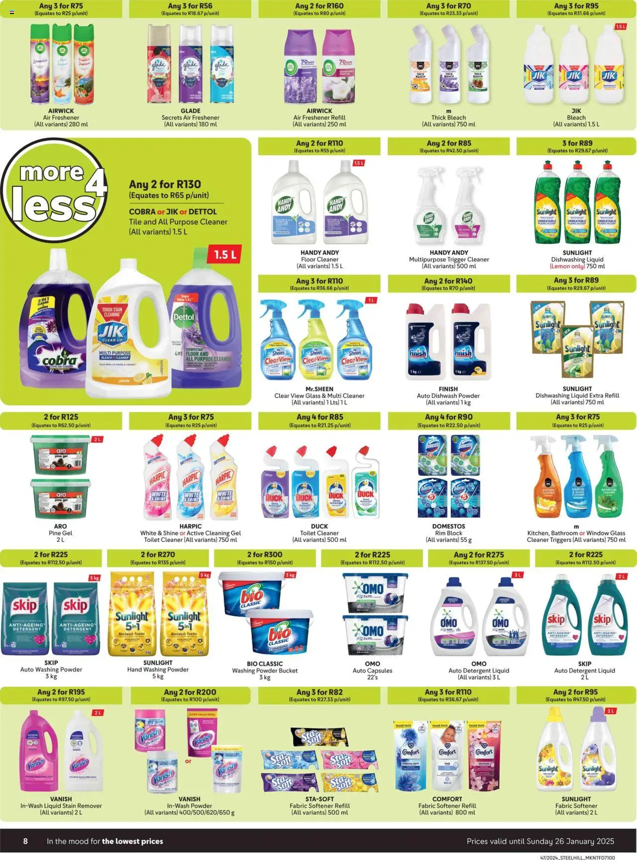 Makro More 4 Less from 18/11/2024 - 26/01/2025/2025 > Promotions - page 8