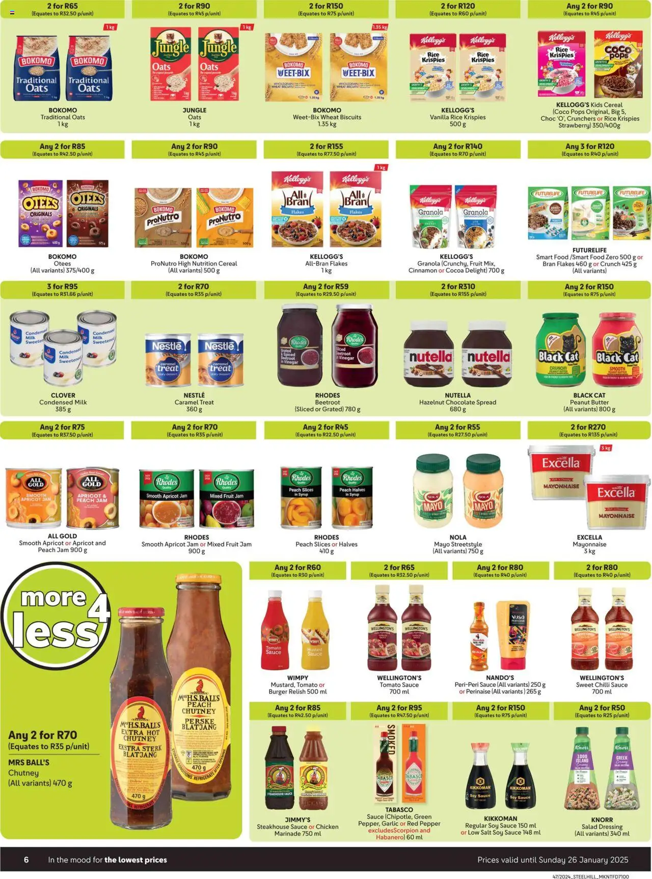 Makro More 4 Less from 18/11/2024 - 26/01/2025/2025 > Promotions - page 6
