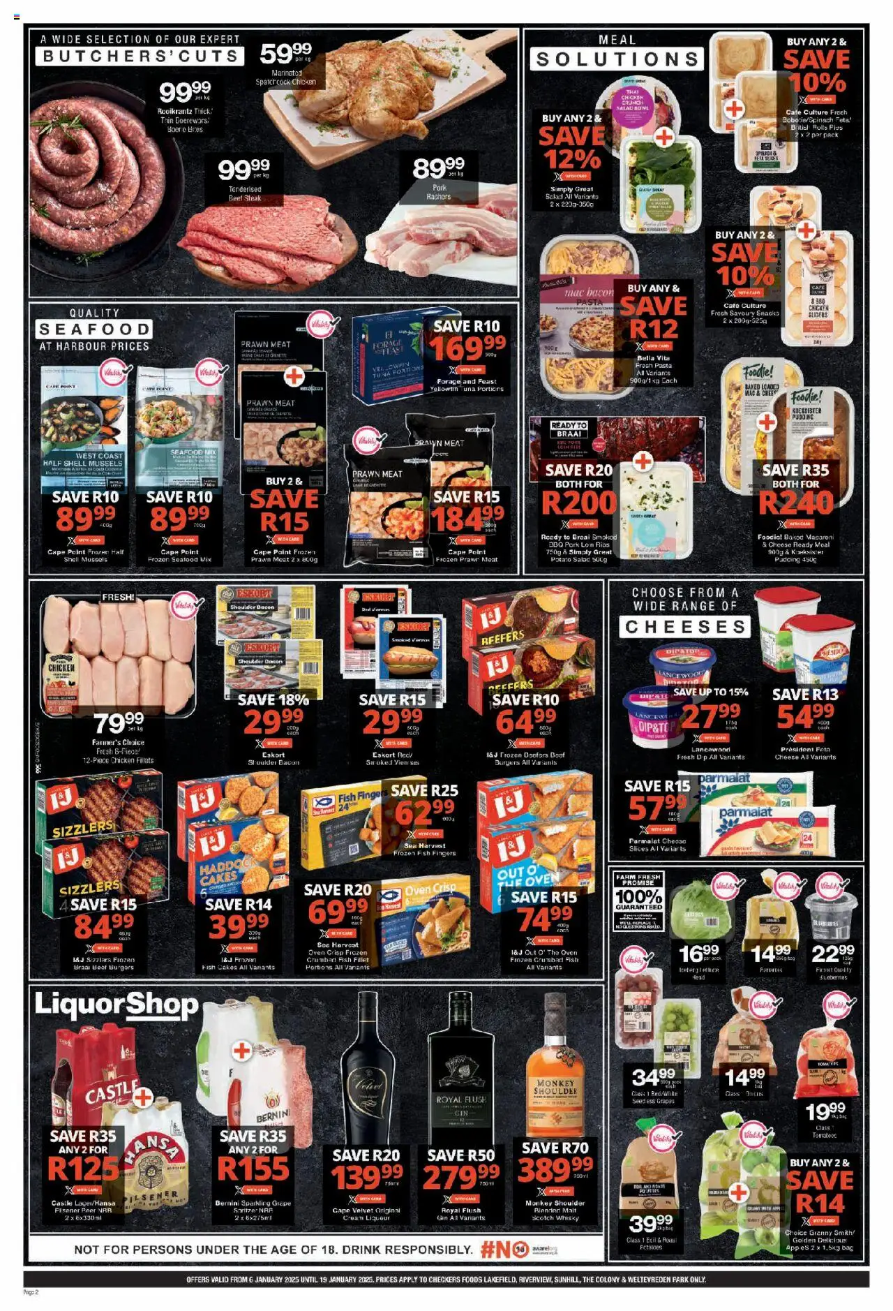 Checkers Gauteng - Foods January Mid-Month Promotion 06/01 - 19/01/2025 >> Catalogue - page 2