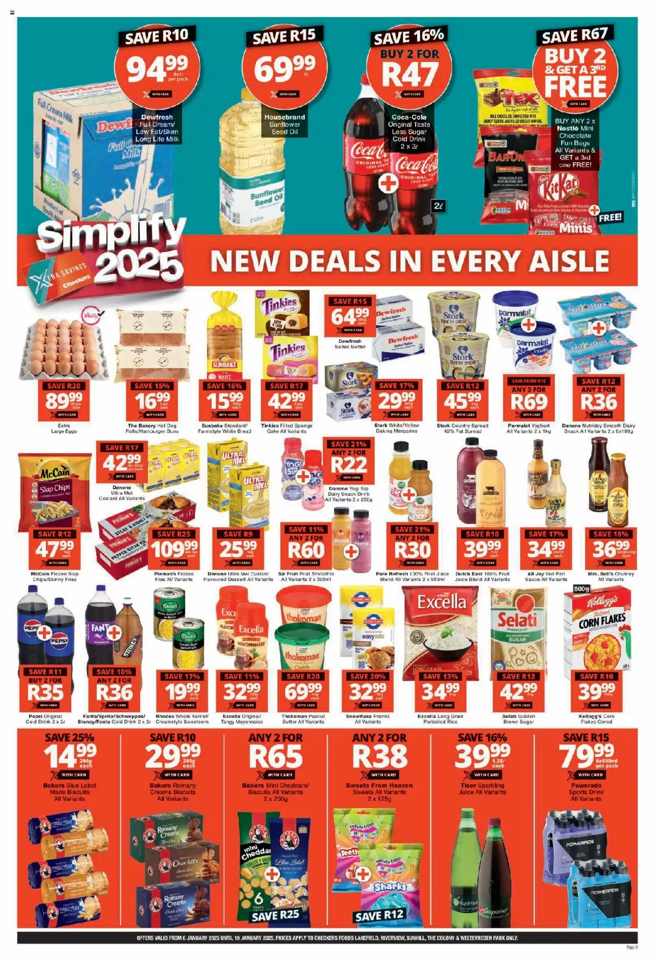 Checkers Gauteng - Foods January Mid-Month Promotion 06/01 - 19/01/2025 >> Catalogue - page 3