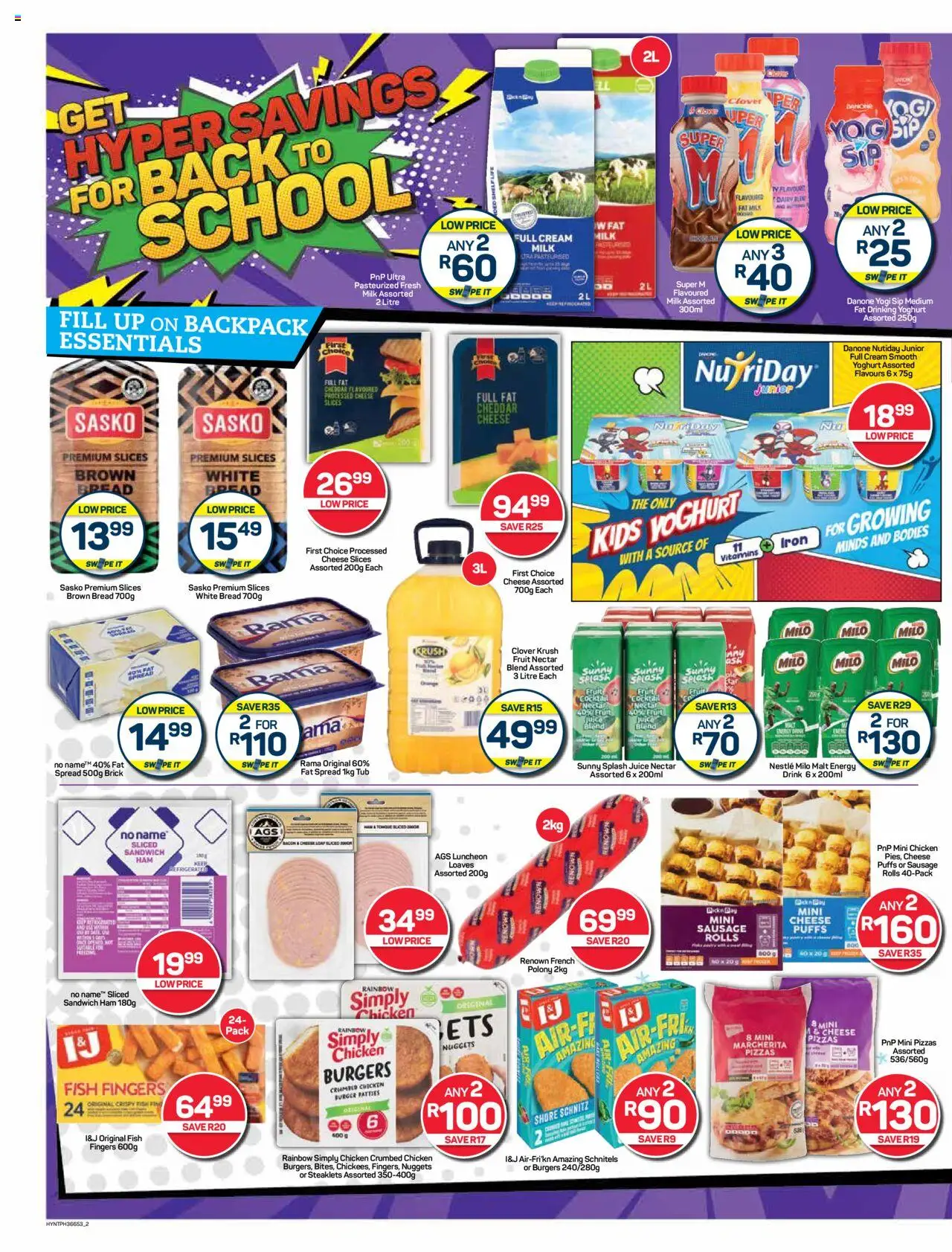 Pick n Pay Hyper Back to School Specials from 06/01 - 22/01/2025 > Promotions - page 2