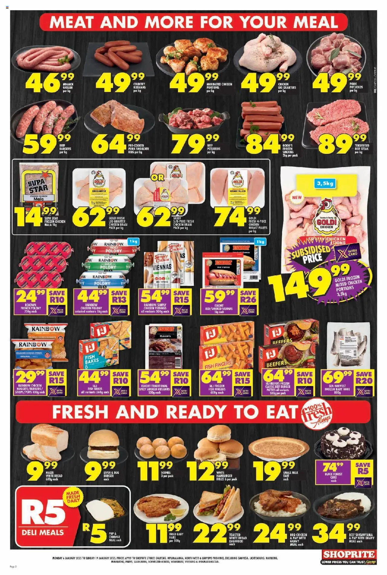 Shoprite Gauteng - Promise 06/01 - 19/01/2025 >> Catalogue - page 2