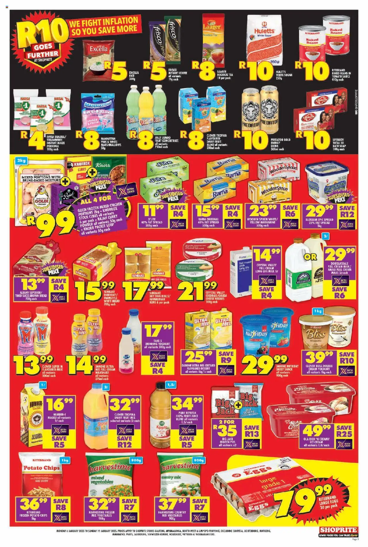 Shoprite Gauteng - Promise 06/01 - 19/01/2025 >> Catalogue - page 3
