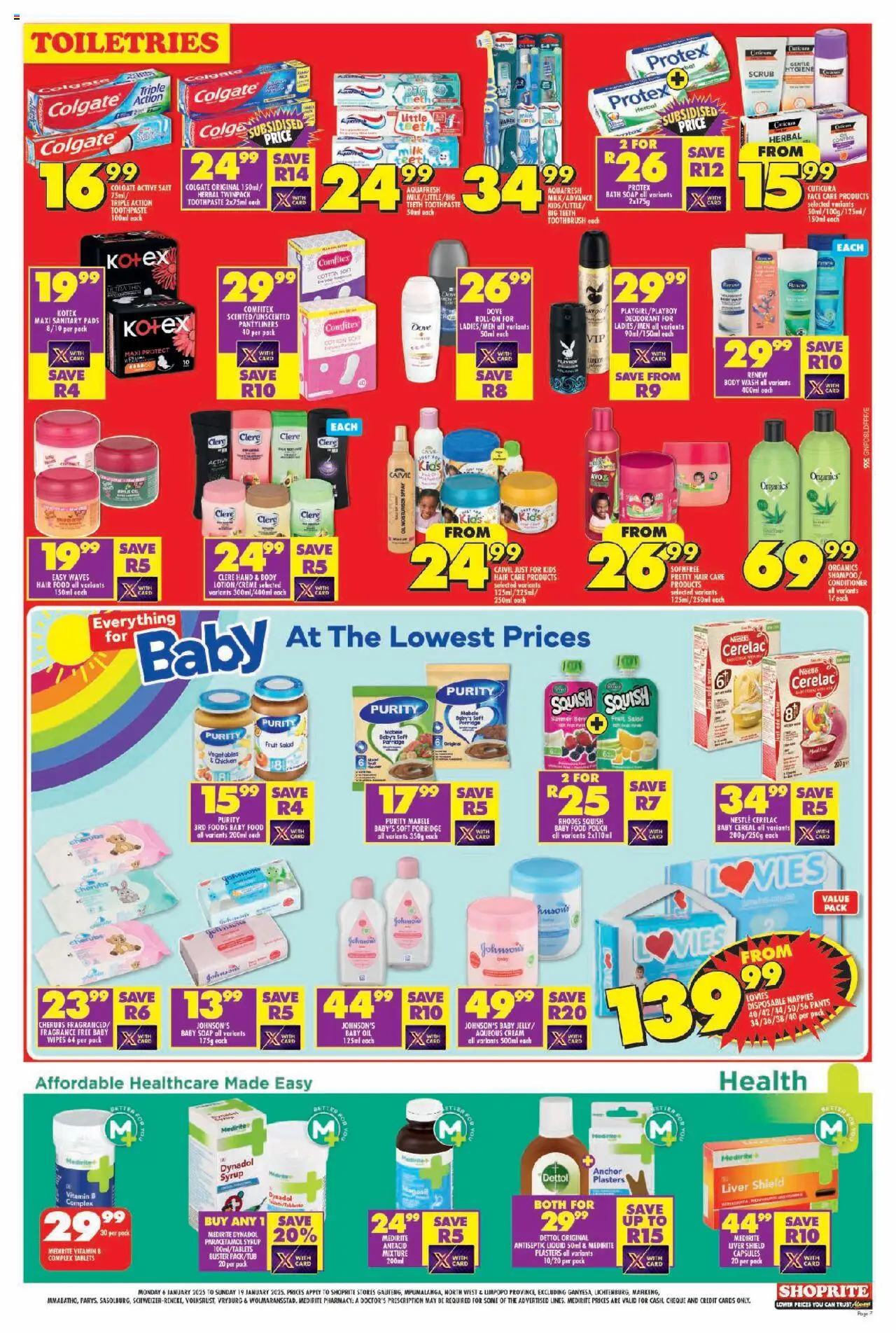 Shoprite Gauteng - Promise 06/01 - 19/01/2025 >> Catalogue - page 7