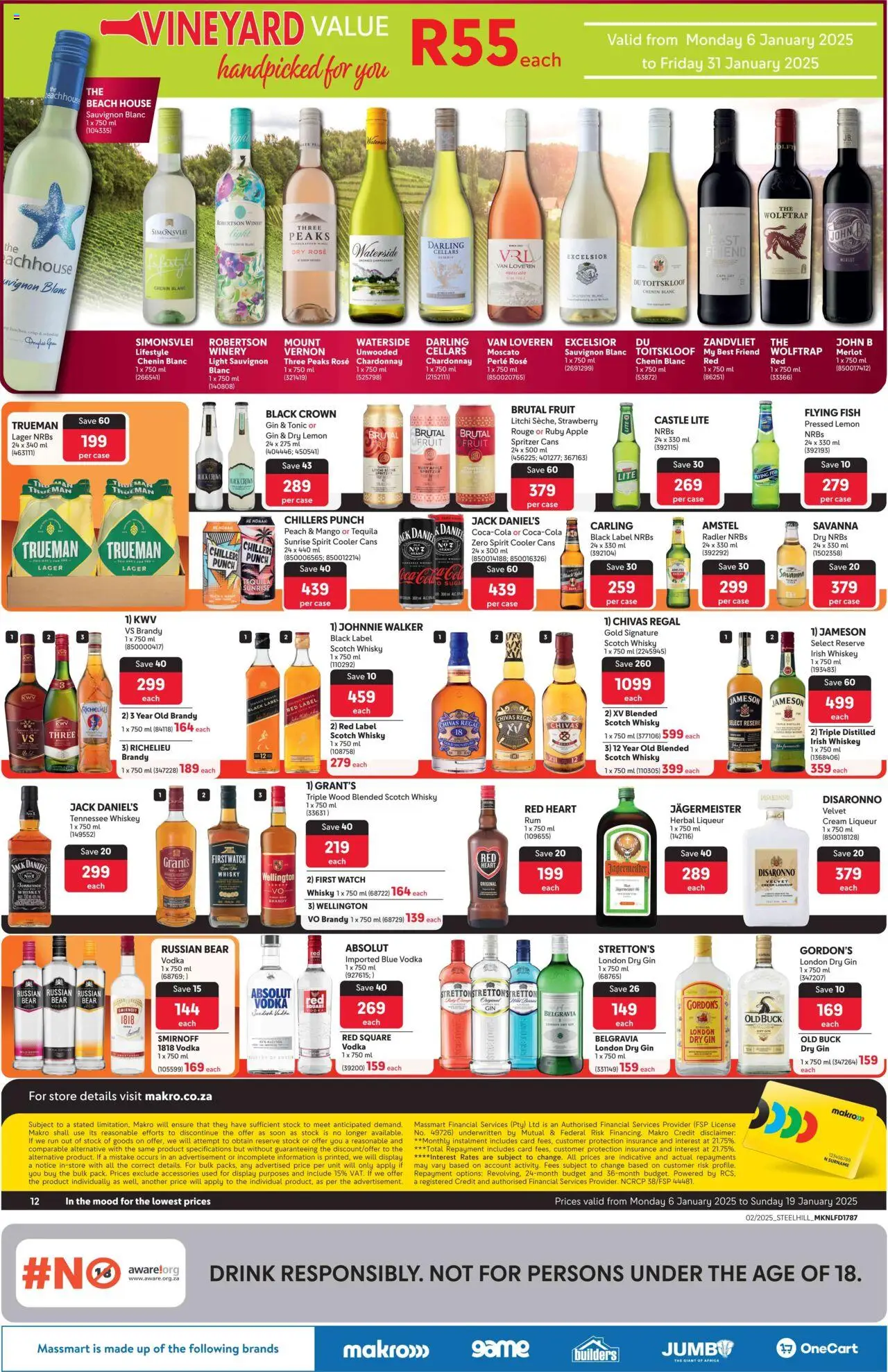 Makro Specials from 06/01 - 19/01/2025 > Promotions - page 12