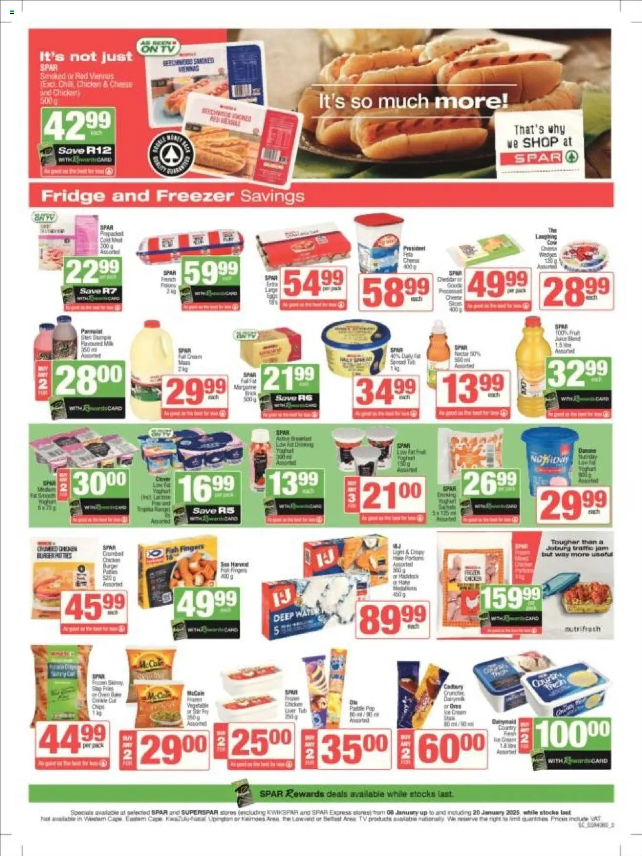 Spar Gauteng - Store Specials from 06/01 - 20/01/2025 > Promotions - page 3