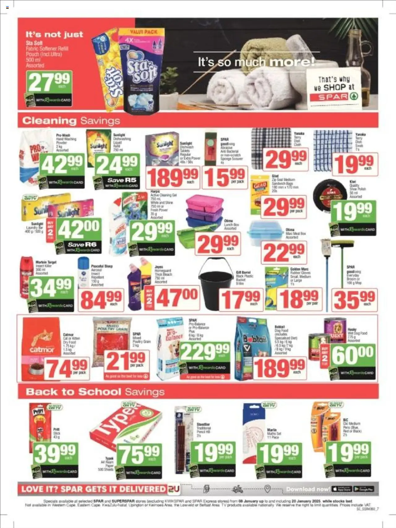 Spar Gauteng - Store Specials from 06/01 - 20/01/2025 > Promotions - page 7