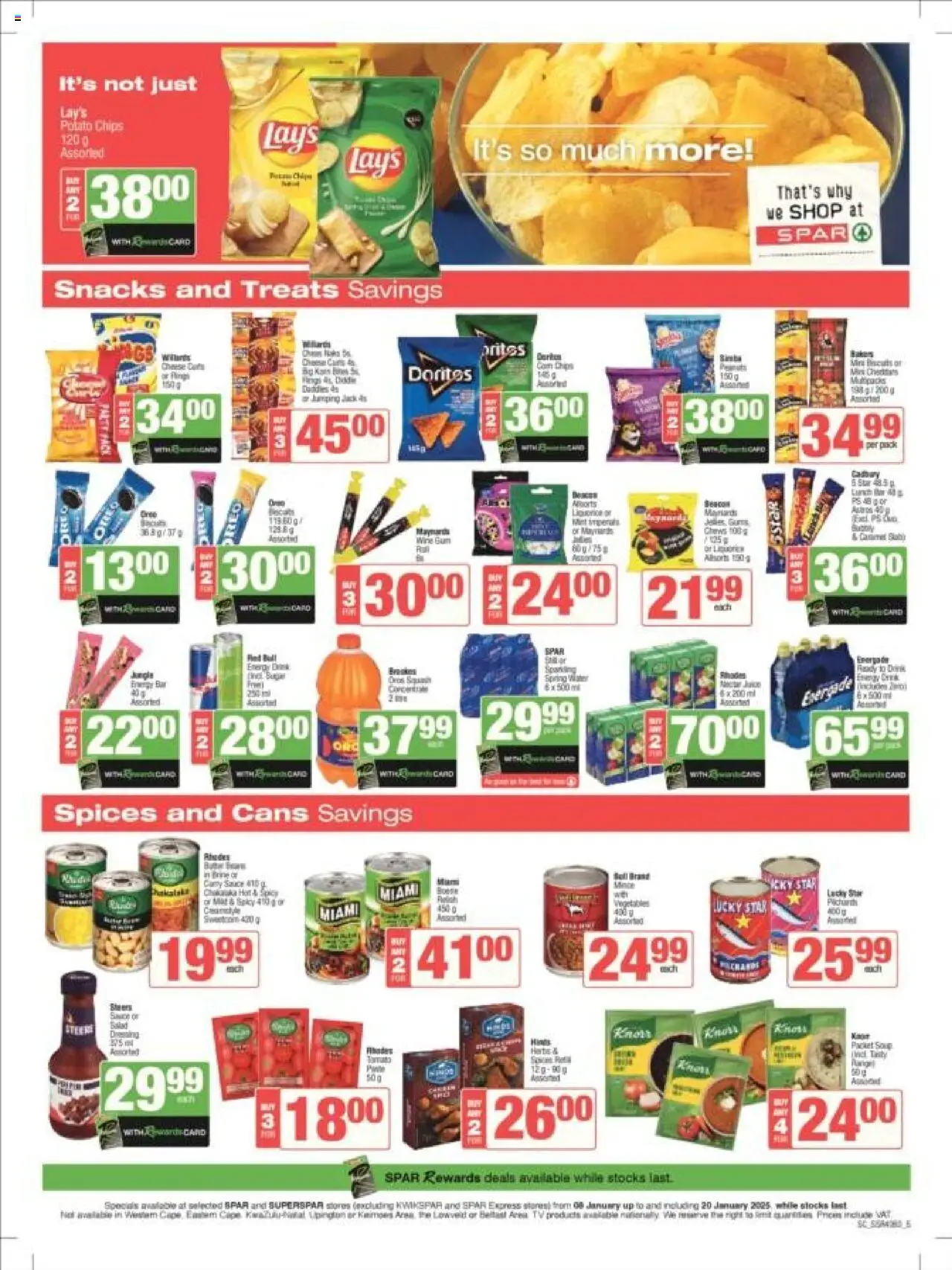 Spar Gauteng - Store Specials from 06/01 - 20/01/2025 > Promotions - page 5