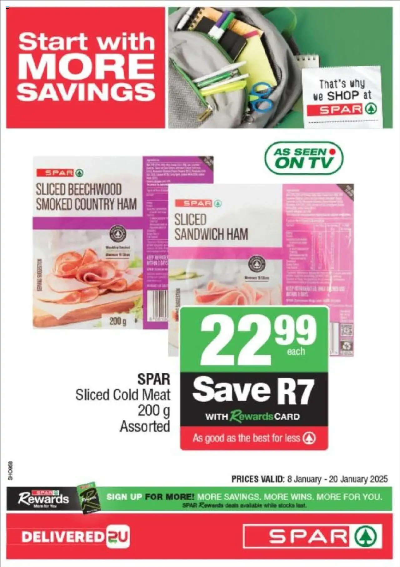 Spar Specials from 08/01 - 20/01/2025 > Promotions - page 15