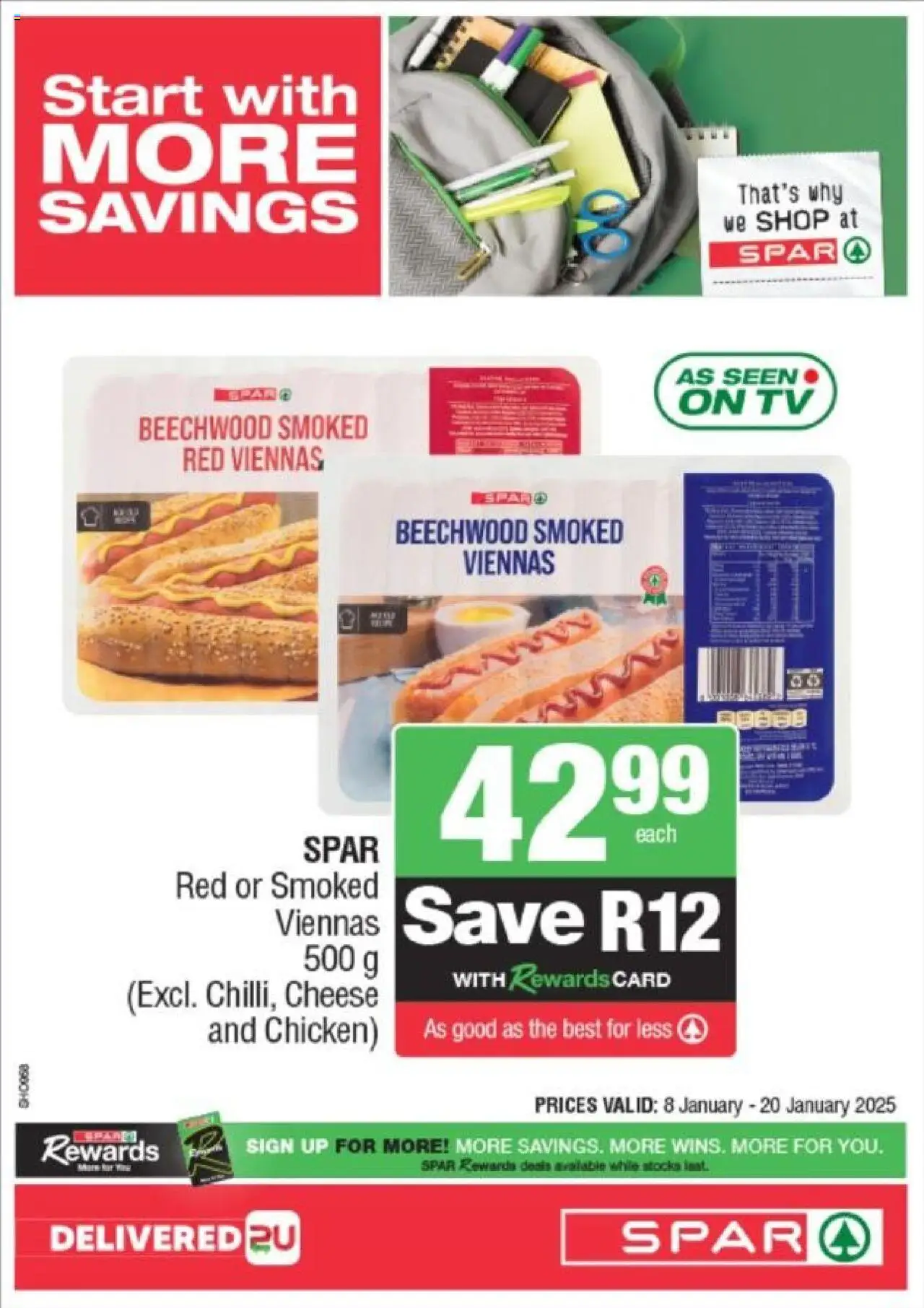 Spar Specials from 08/01 - 20/01/2025 > Promotions - page 17