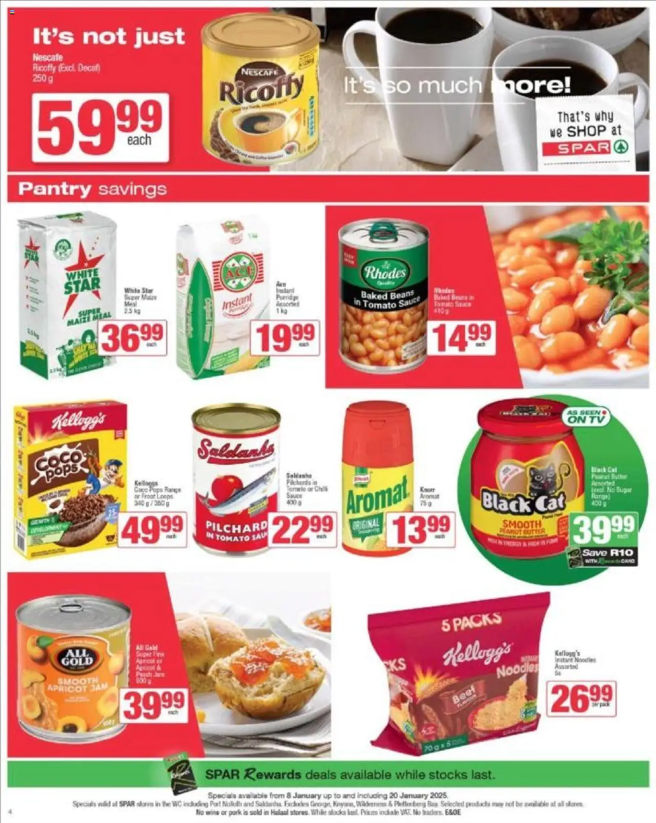 Spar Western Cape - Store Specials from 08/01 - 20/01/2025 > Promotions - page 4