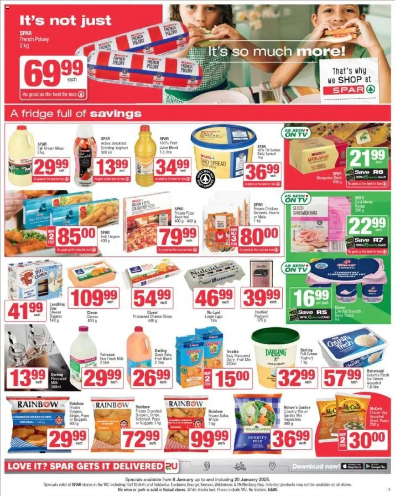 Spar Western Cape - Store Specials from 08/01 - 20/01/2025 > Promotions - page 3
