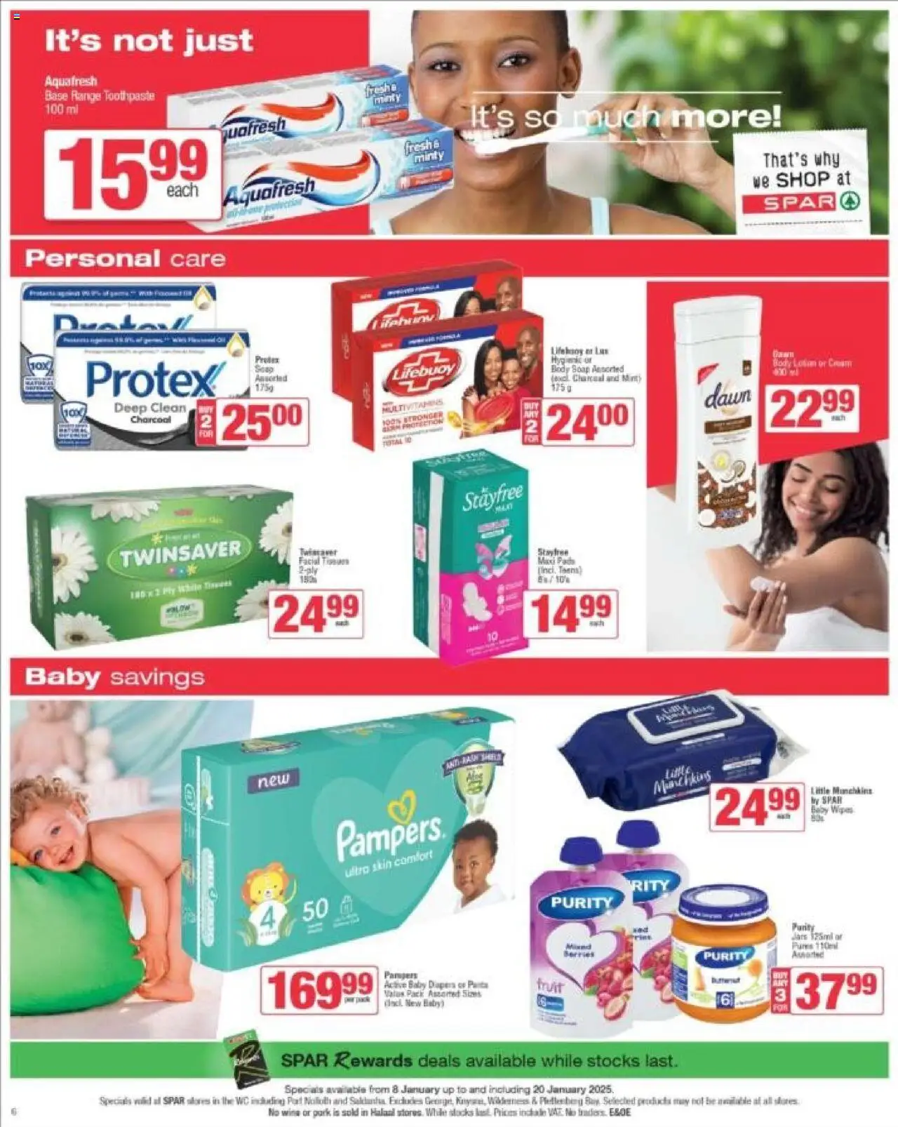 Spar Western Cape - Store Specials from 08/01 - 20/01/2025 > Promotions - page 6