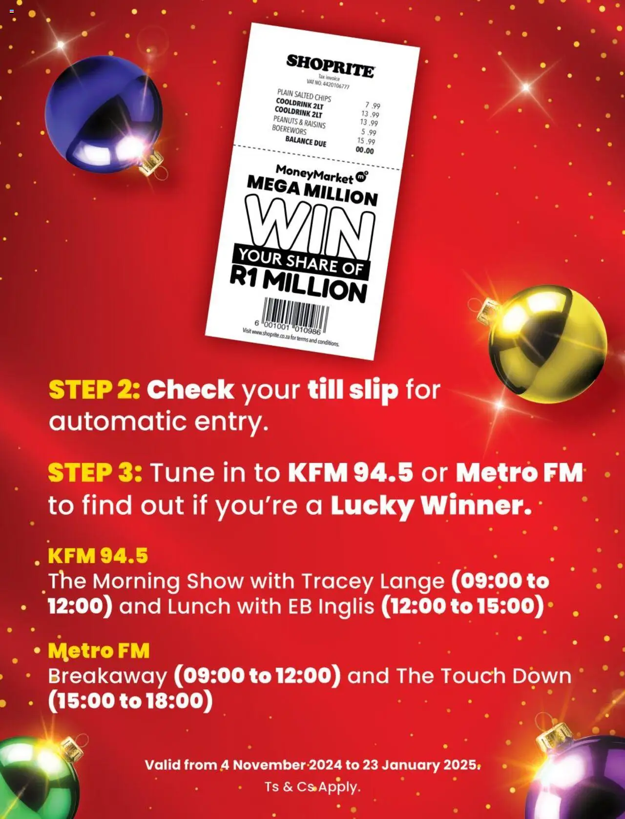 1736623038 635 Shoprite Money Market Festive Leaflet 18112024 19012025 →