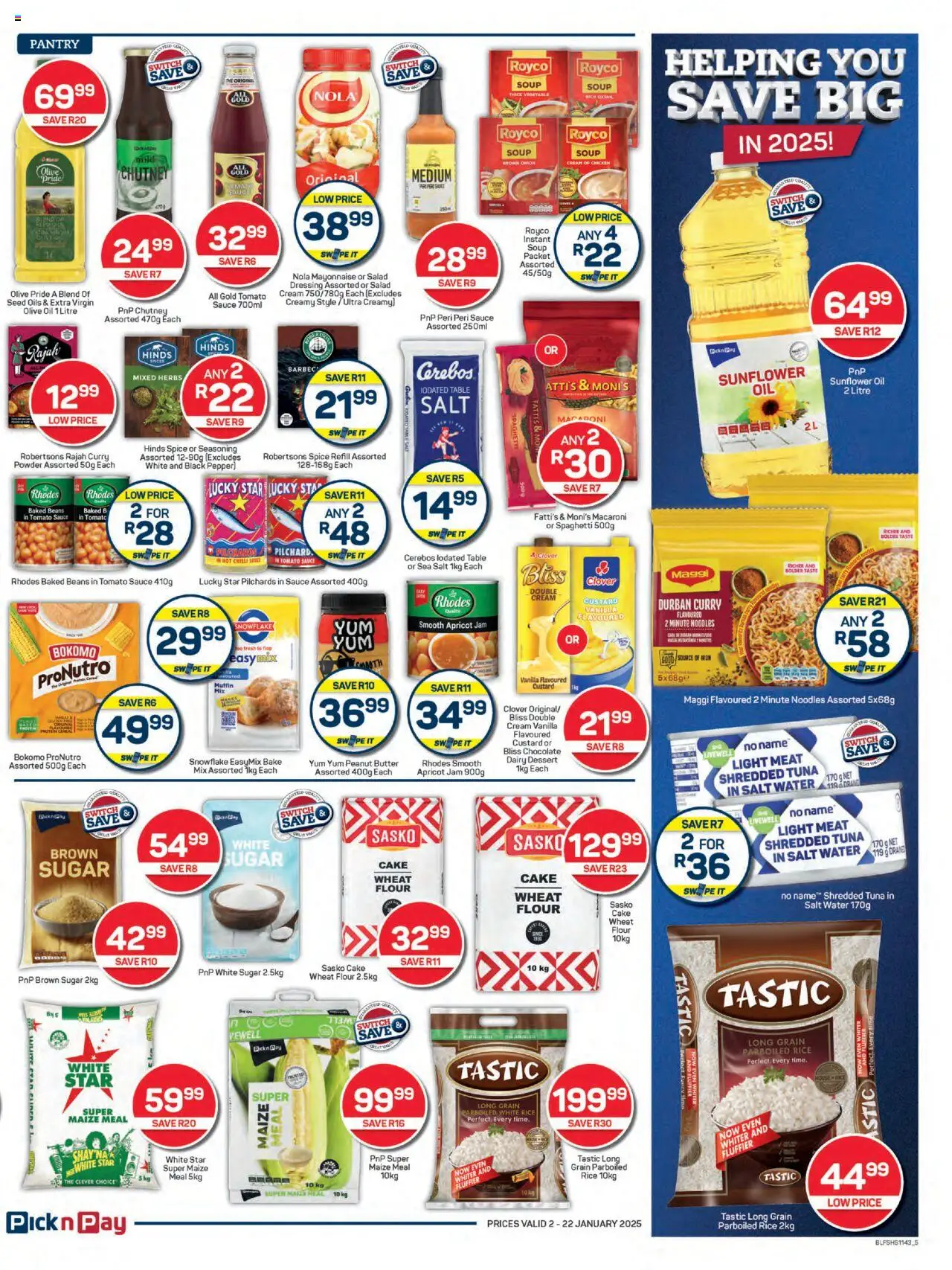 1736624029 22 Pick n Pay Specials 02012025 22012025 Online