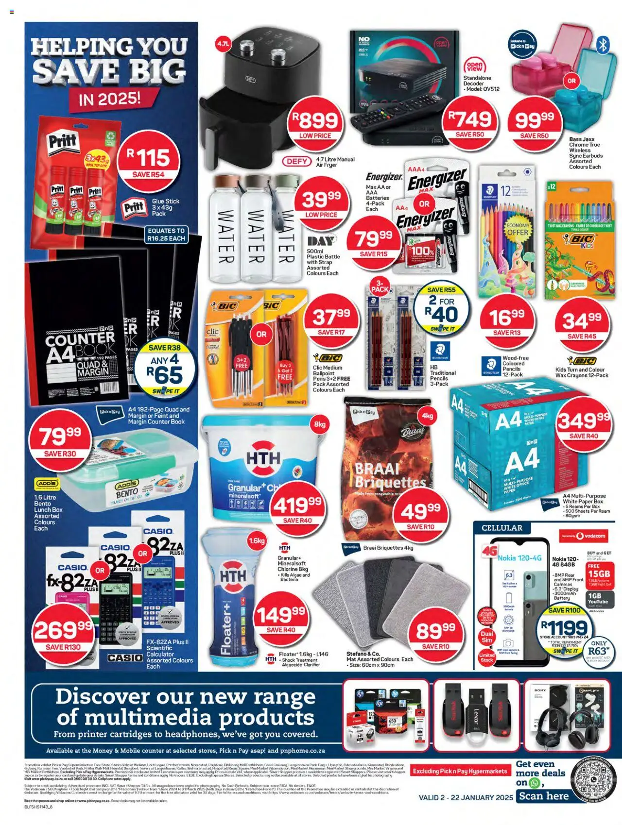 1736624030 549 Pick n Pay Specials 02012025 22012025 Online