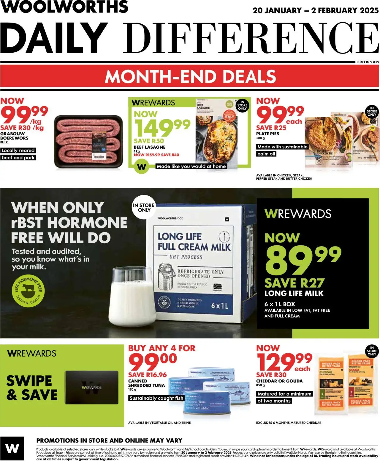 Woolworths Specials from 20/01 - 02/02/2025 > Promotions - page 12
