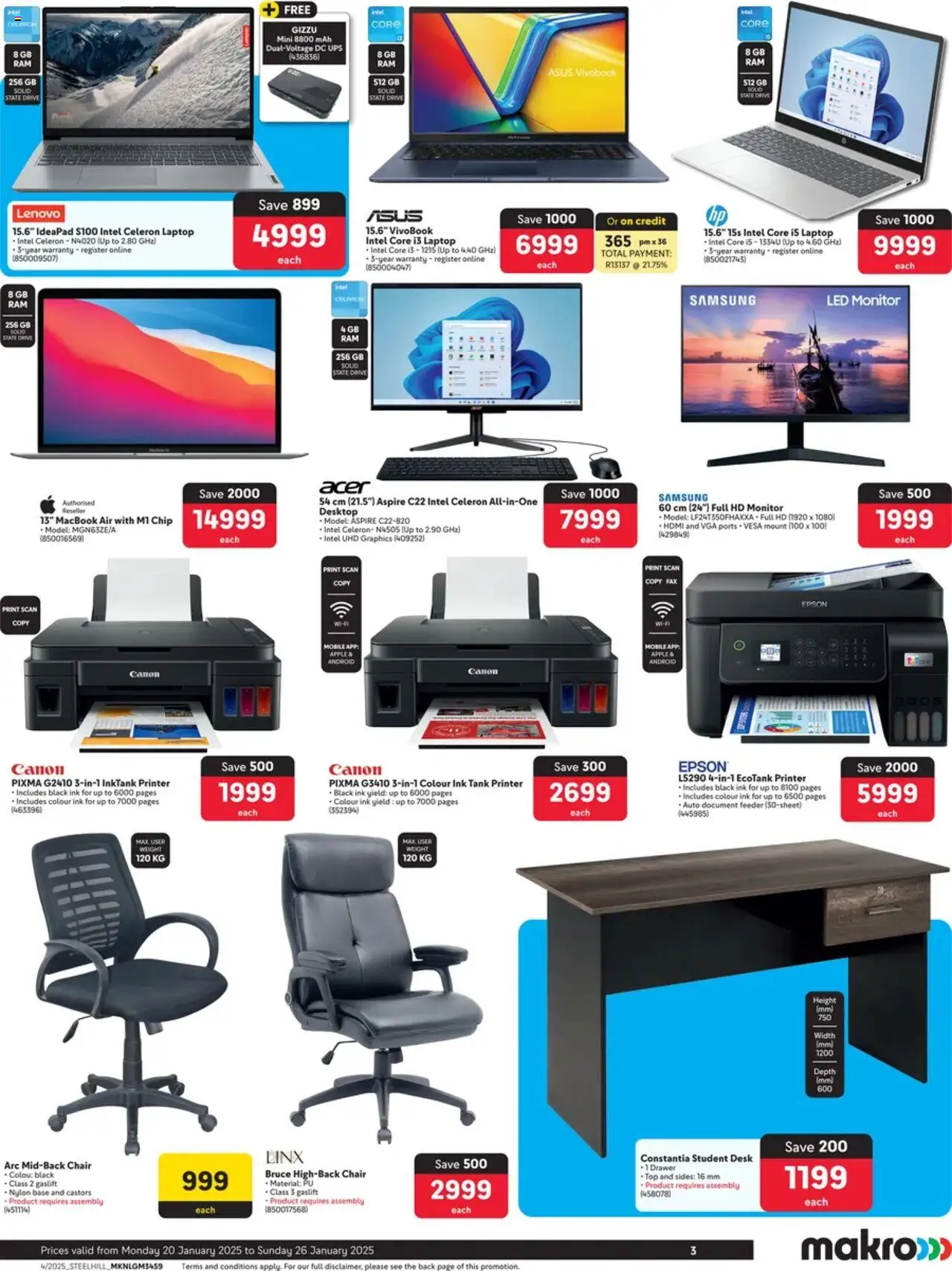 Makro Specials from 20/01 - 26/01/2025 > Promotions - page 3