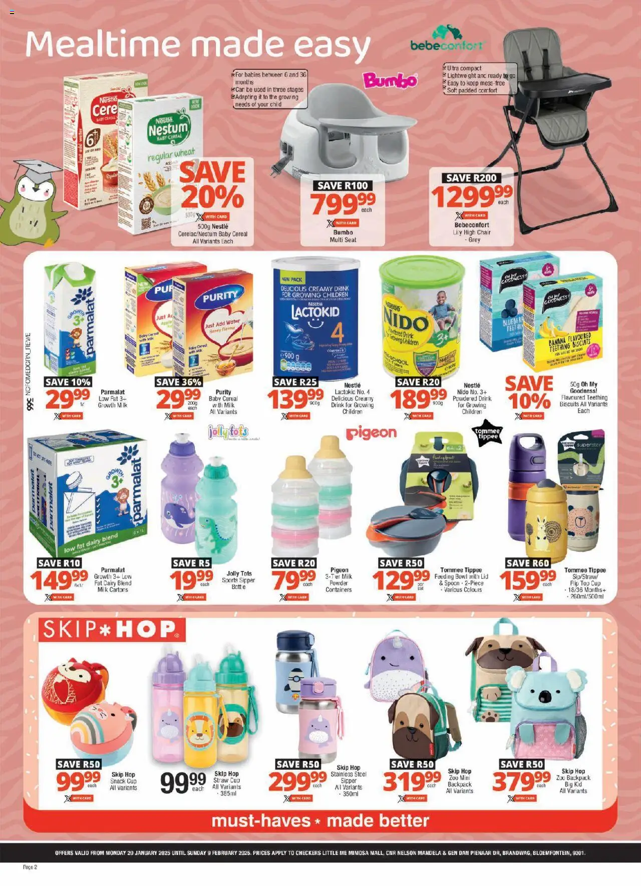 Checkers Northern Cape - Little Me January Month-End Promotion 20/01 - 09/02/2025 >> Catalogue - page 2
