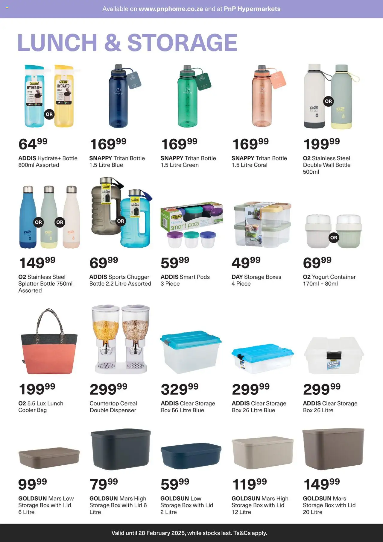 Pick n Pay Home Specials from 20/01 - 28/02/2025 > Promotions - page 8