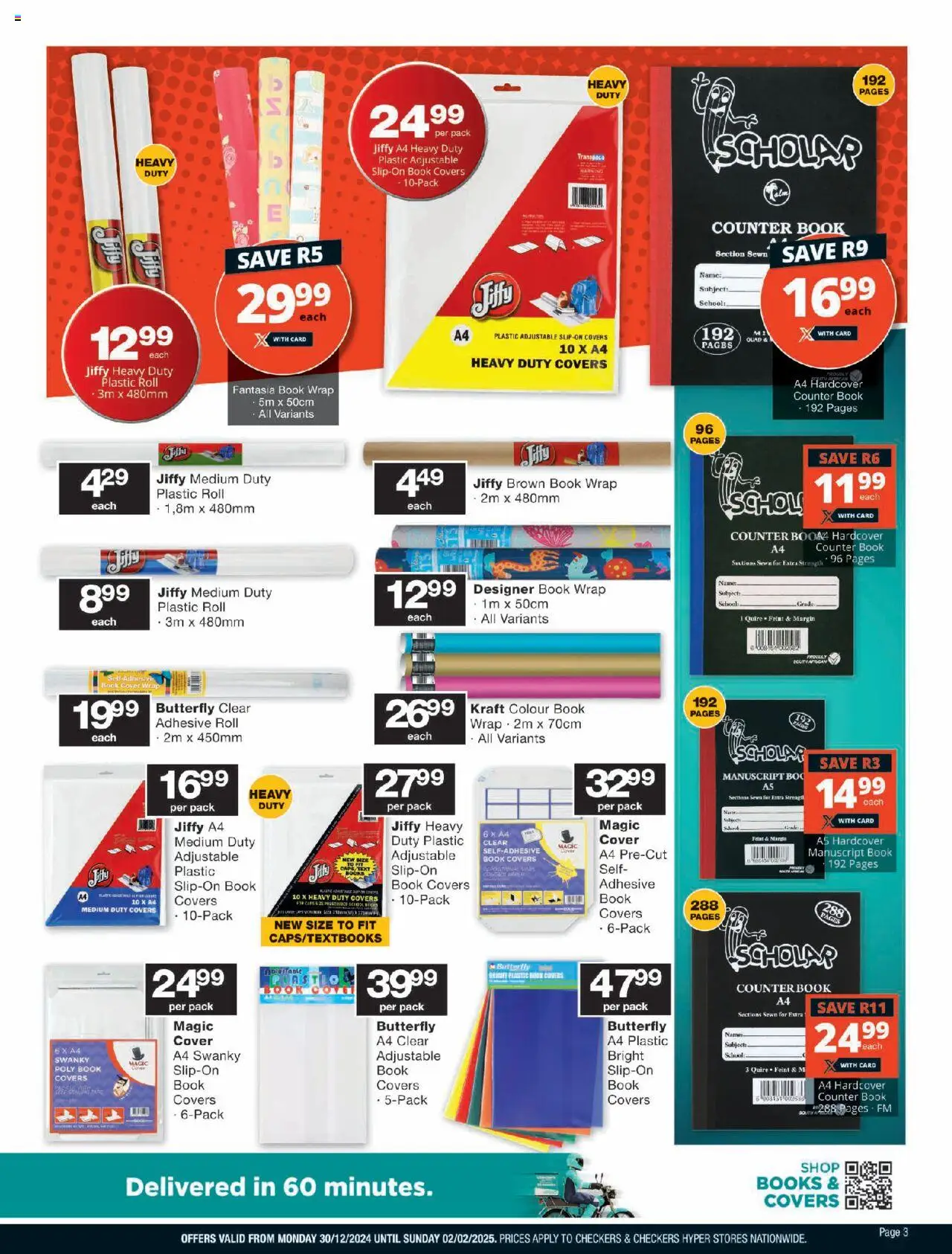 Checkers Back To School Promotion 30/12/2024 - 02/02/2025/2025 >> Catalogue - page 3