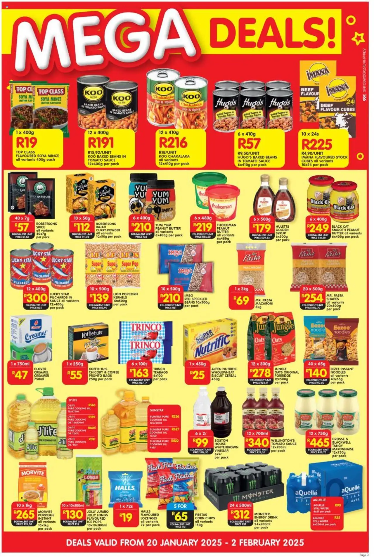 Shoprite Gauteng - Cash & Carry Month-end Deals 20/01 - 02/02/2025 >> Catalogue - page 3