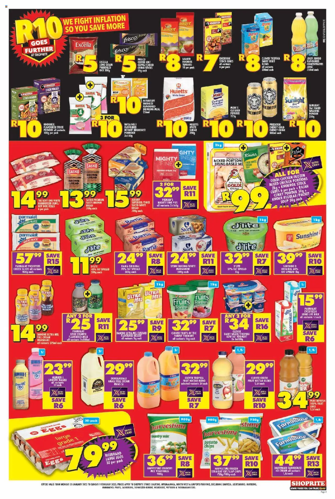 Shoprite Gauteng - Subsidy and Essentials Combo 20/01 - 09/02/2025 >> Catalogue - page 3