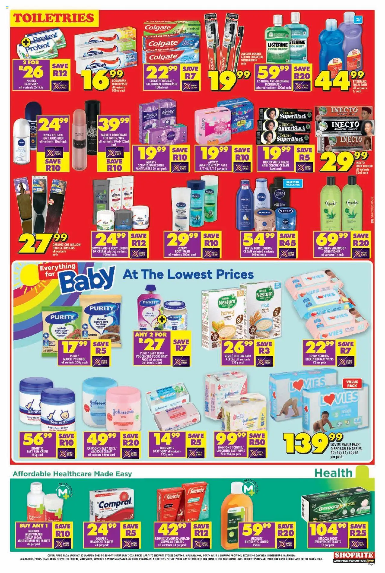 Shoprite Gauteng - Subsidy and Essentials Combo 20/01 - 09/02/2025 >> Catalogue - page 7