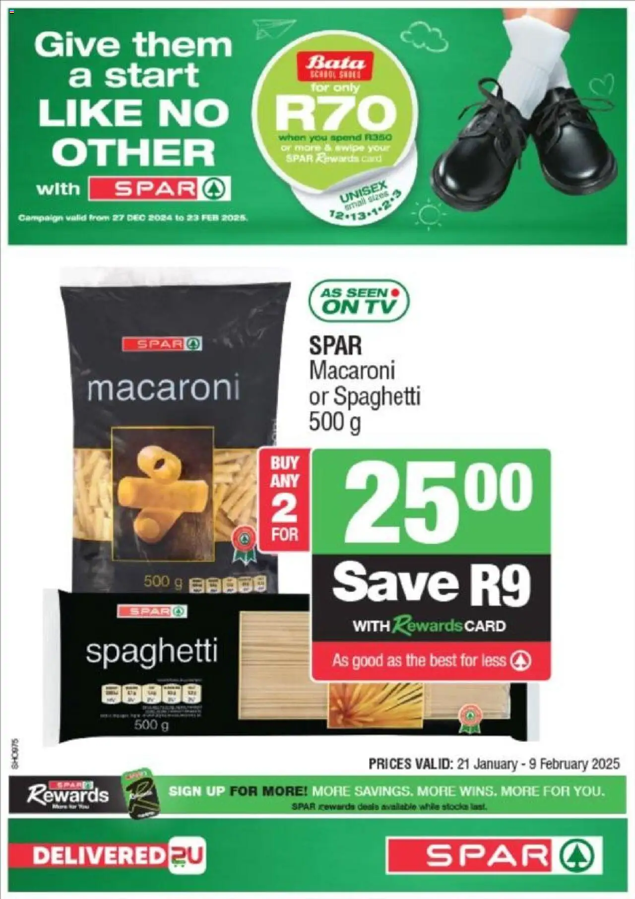 Spar Specials from 21/01 - 09/02/2025 > Promotions - page 9