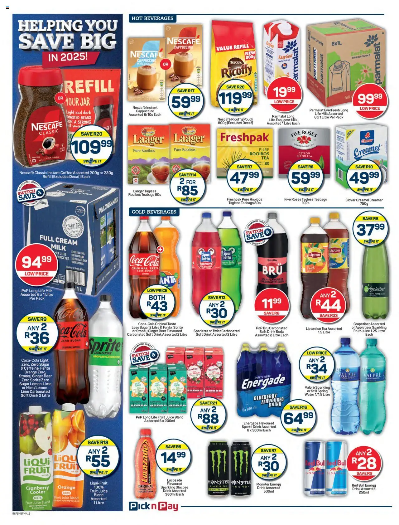 Pick n Pay Specials from 23/01 - 09/02/2025 > Promotions - page 6