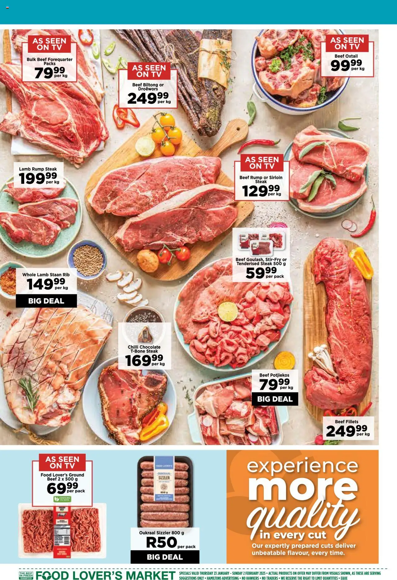 Food Lover's Market Eastern Cape - Weekly Specials from 23/01 - 02/02/2025 > Promotions - page 9