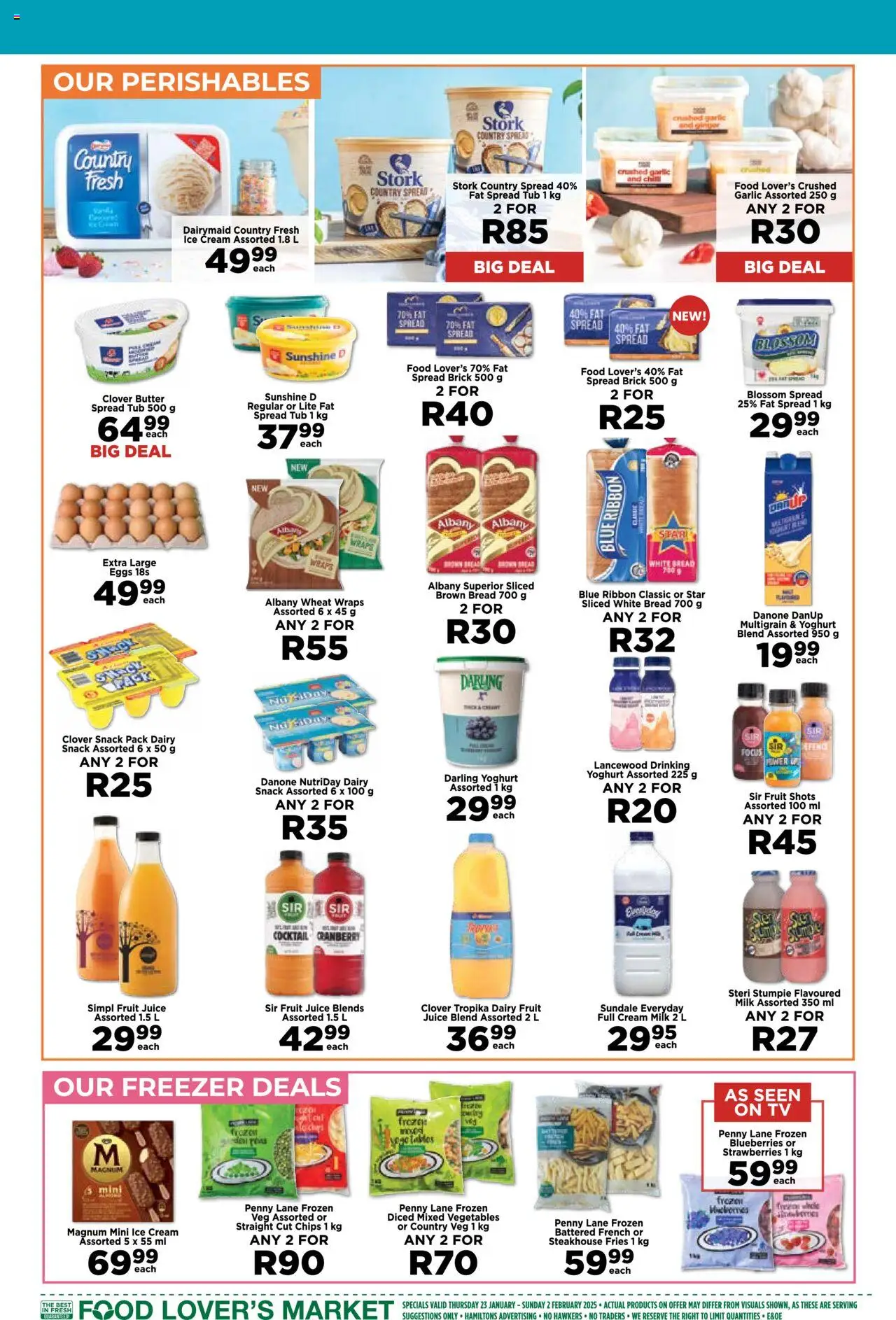 Food Lover's Market Eastern Cape - Weekly Specials from 23/01 - 02/02/2025 > Promotions - page 11