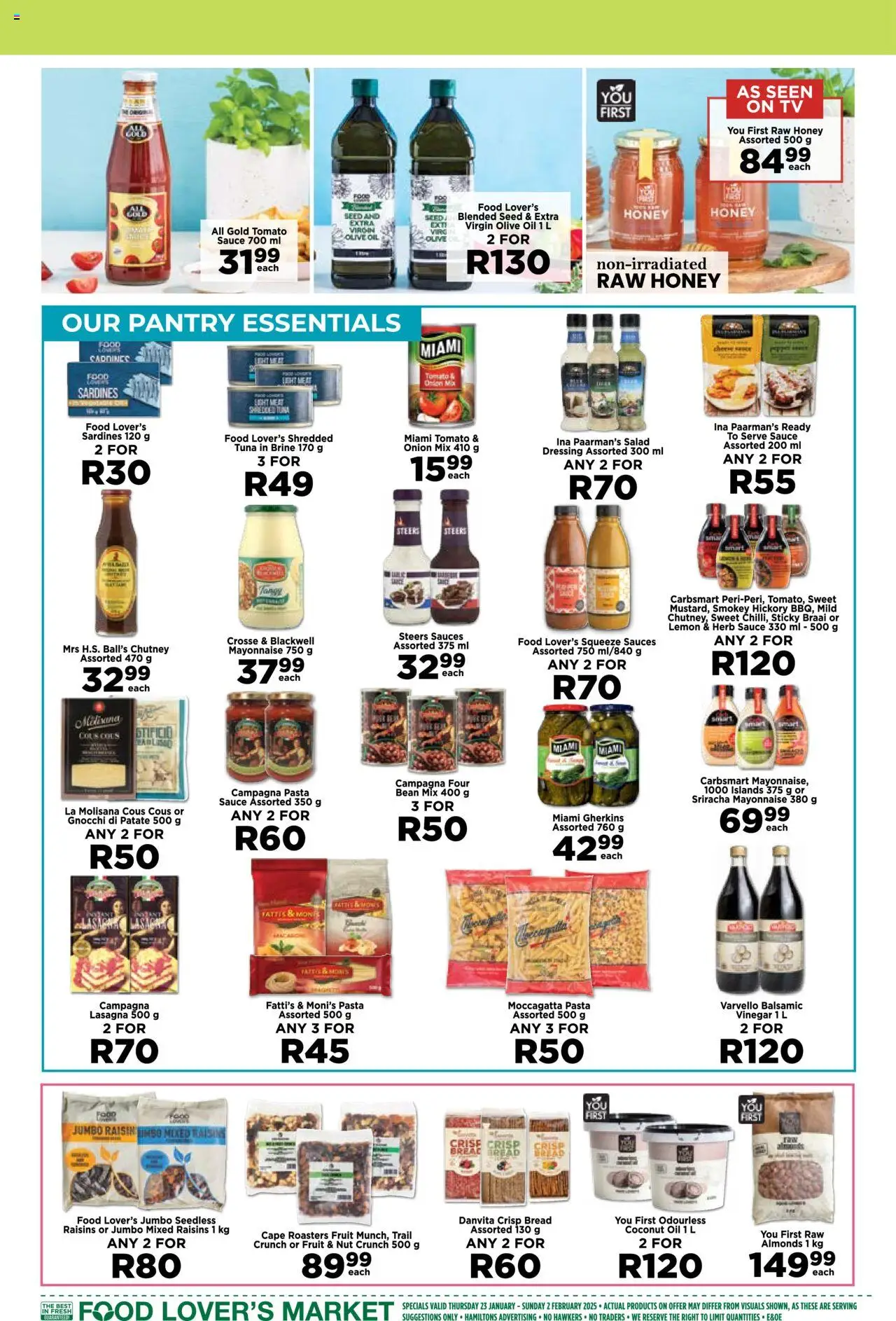 Food Lover's Market Eastern Cape - Weekly Specials from 23/01 - 02/02/2025 > Promotions - page 14