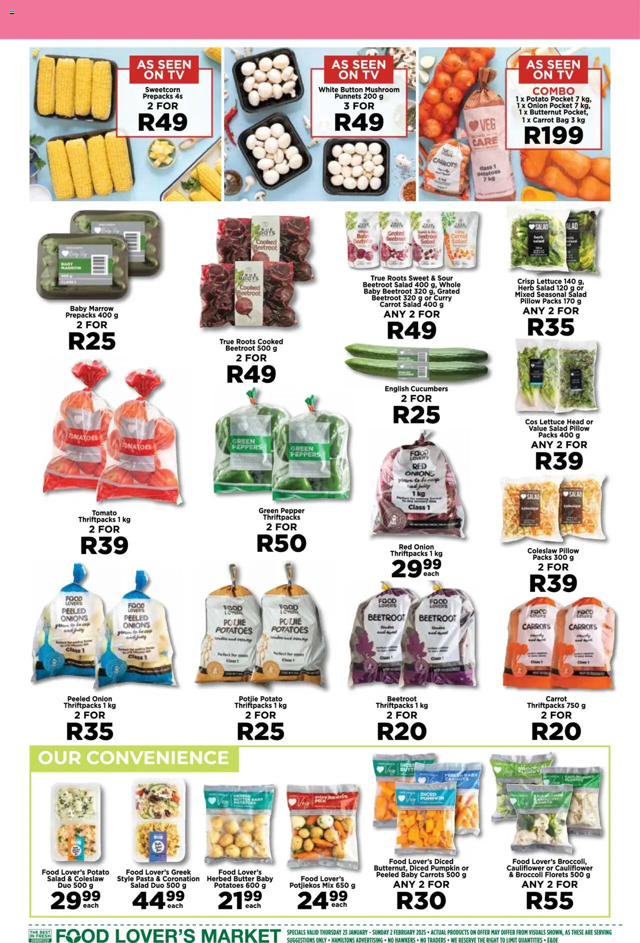 Food Lover's Market Western Cape - Weekly Specials from 23/01 - 02/02/2025 > Promotions - page 2