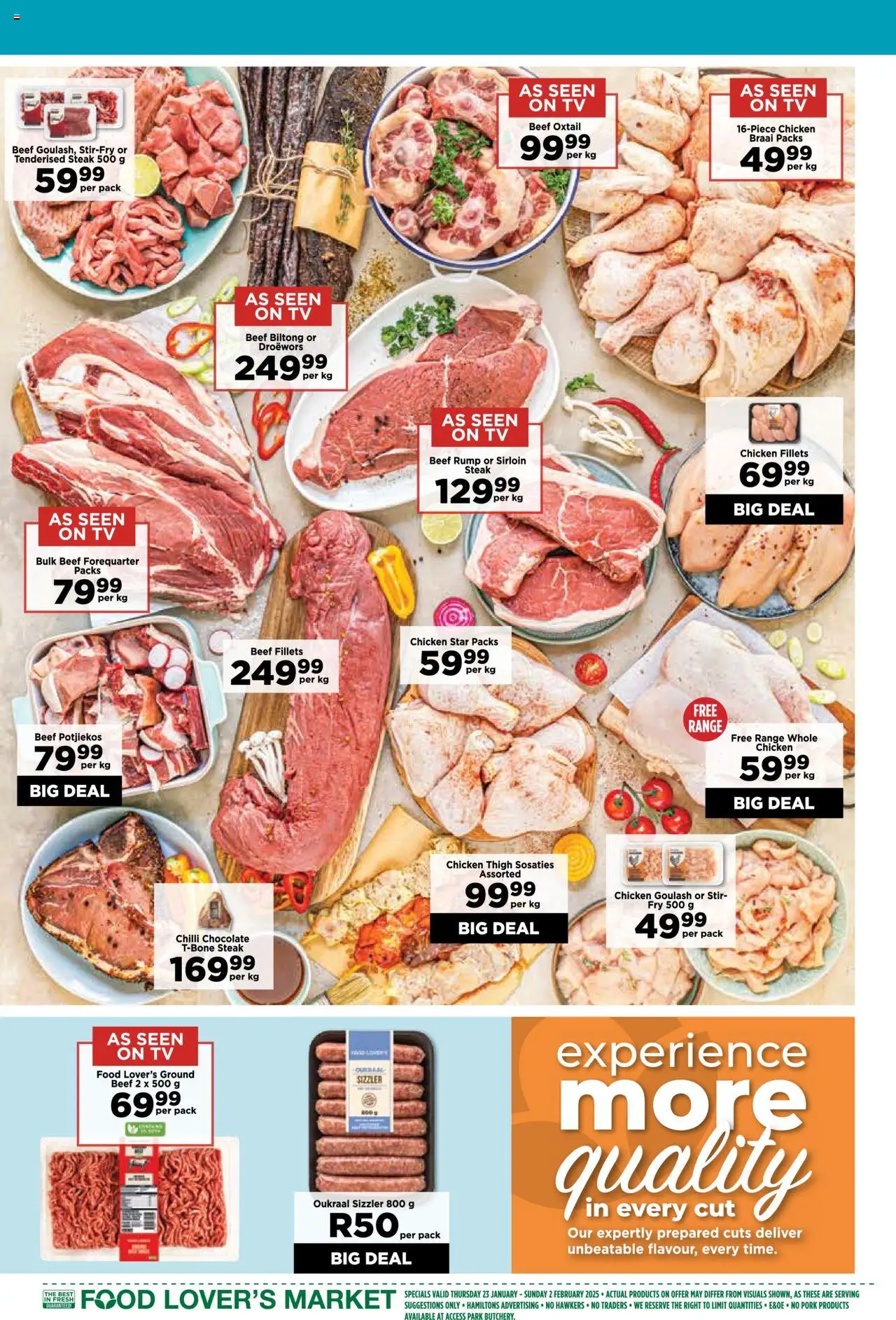 Food Lover's Market Western Cape - Weekly Specials from 23/01 - 02/02/2025 > Promotions - page 9