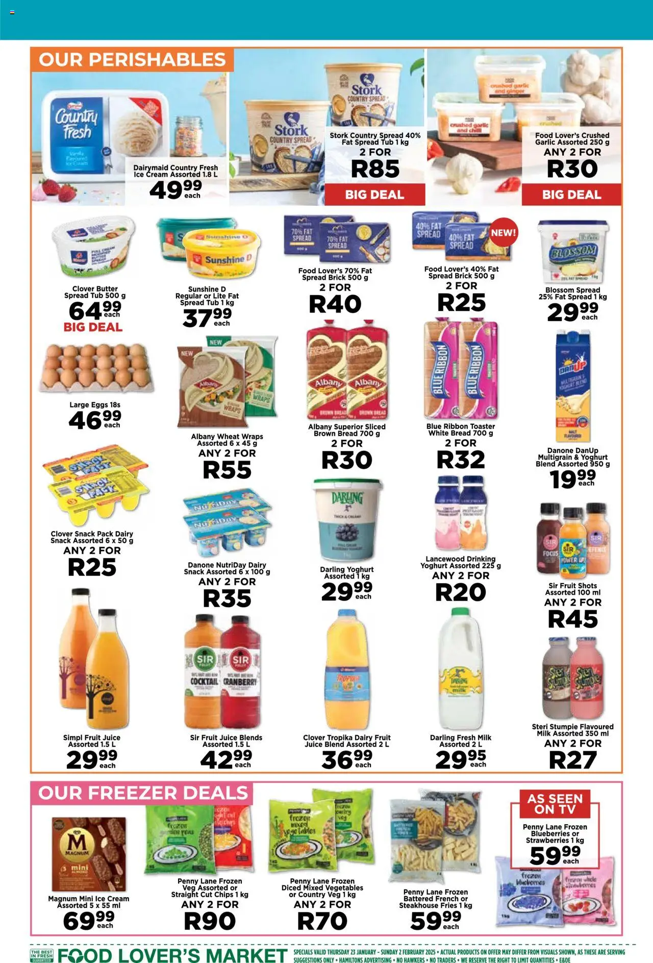 Food Lover's Market Western Cape - Weekly Specials from 23/01 - 02/02/2025 > Promotions - page 11