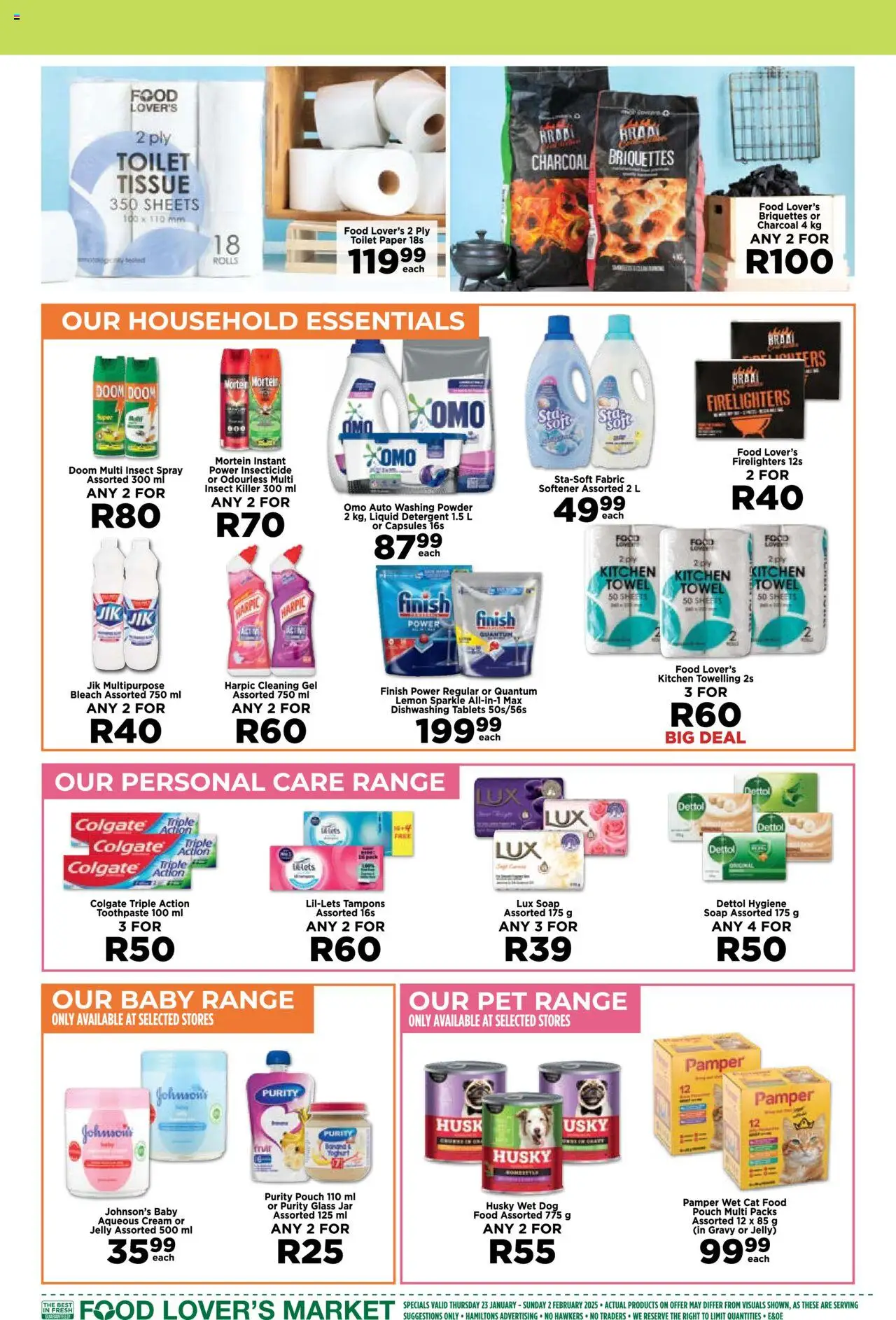 Food Lover's Market Western Cape - Weekly Specials from 23/01 - 02/02/2025 > Promotions - page 15