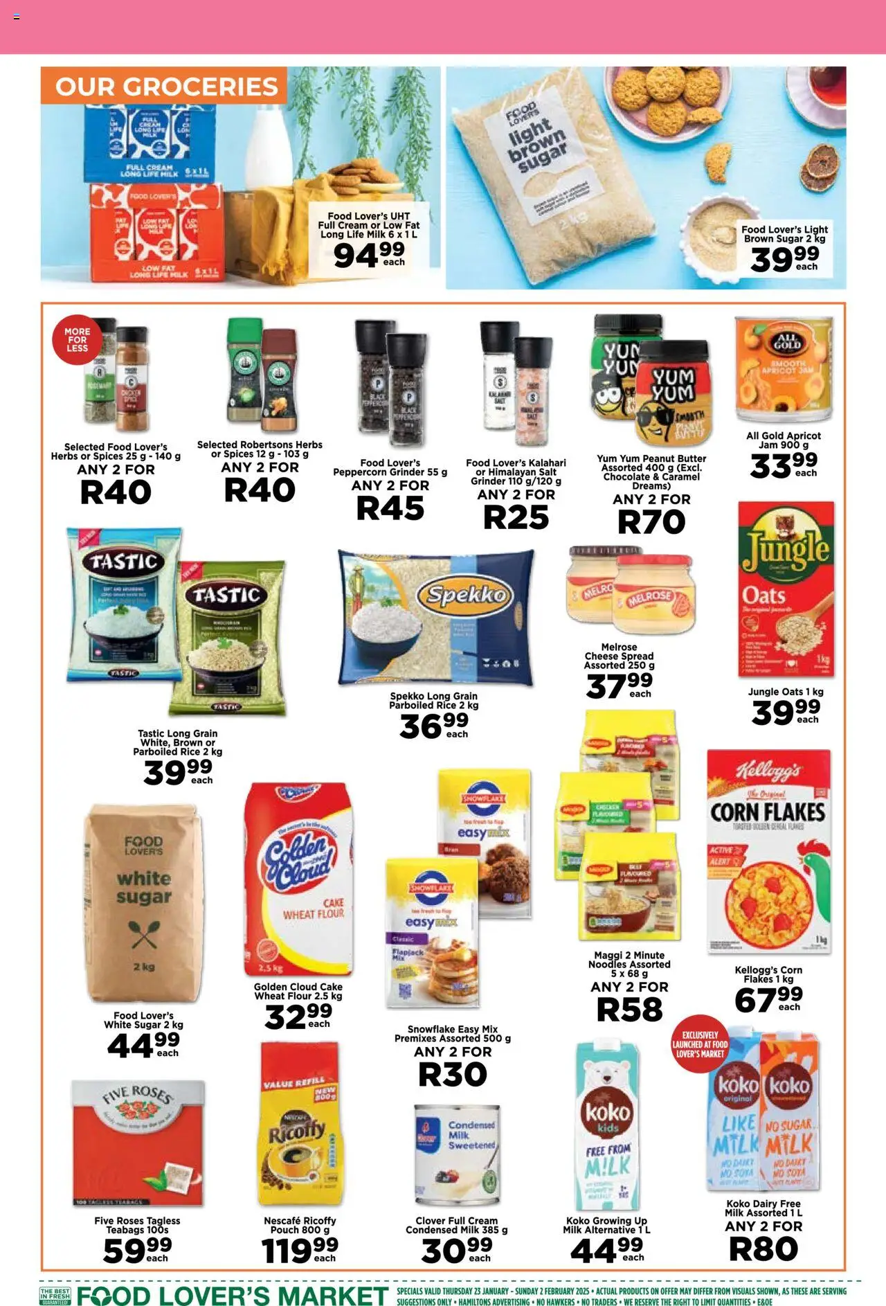 Food Lover's Market KwaZulu-Natal - Weekly Specials from 23/01 - 02/02/2025 > Promotions - page 13
