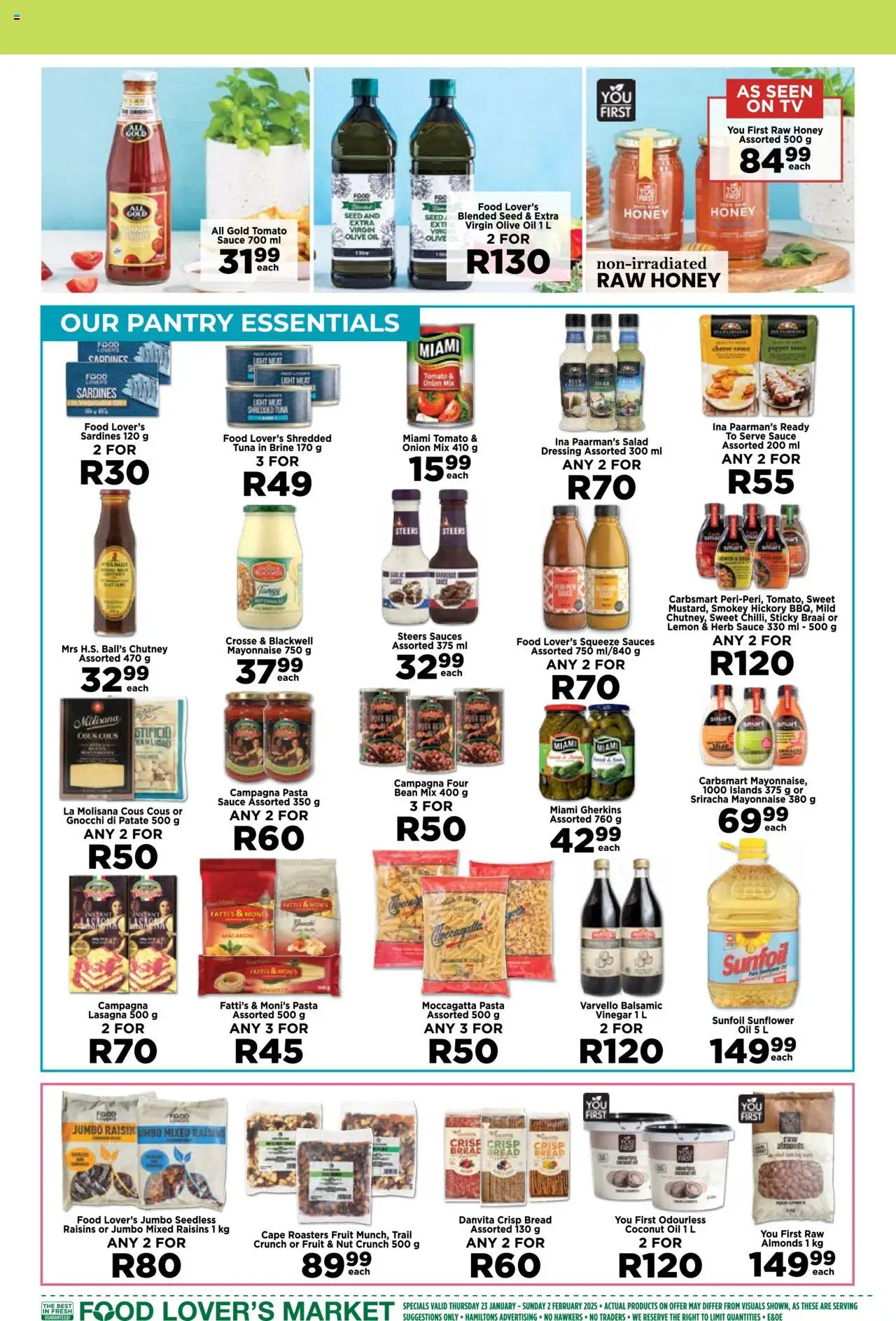 Food Lover's Market KwaZulu-Natal - Weekly Specials from 23/01 - 02/02/2025 > Promotions - page 14