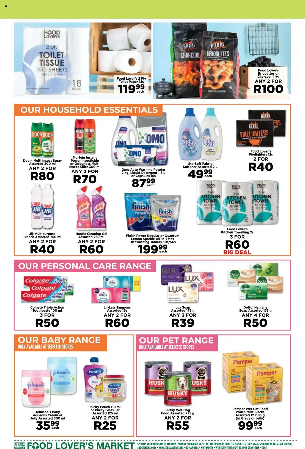 Food Lover's Market KwaZulu-Natal - Weekly Specials from 23/01 - 02/02/2025 > Promotions - page 15