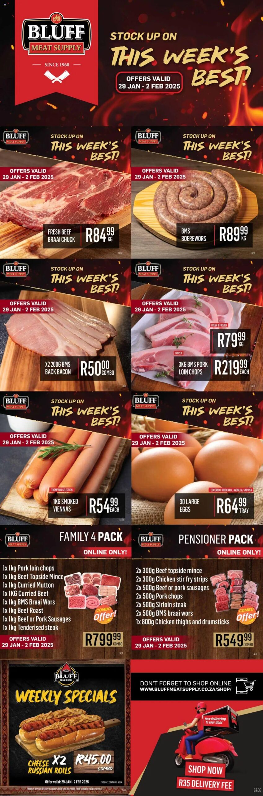 Bluff Meat Supply This Week's Best! from 29/01 - 02/02/2025