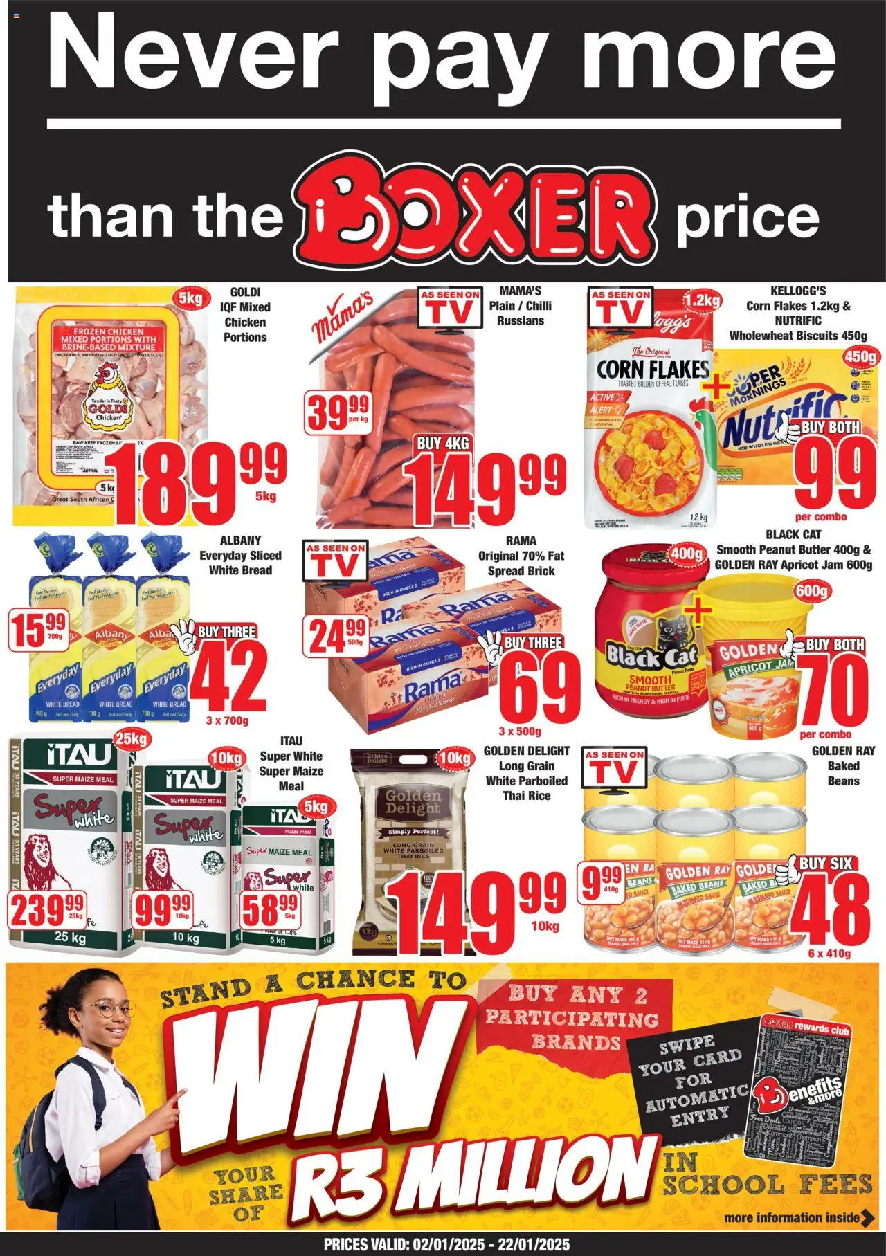 Boxer Eastern Cape - Promotions from 02/01 - 22/01/2025