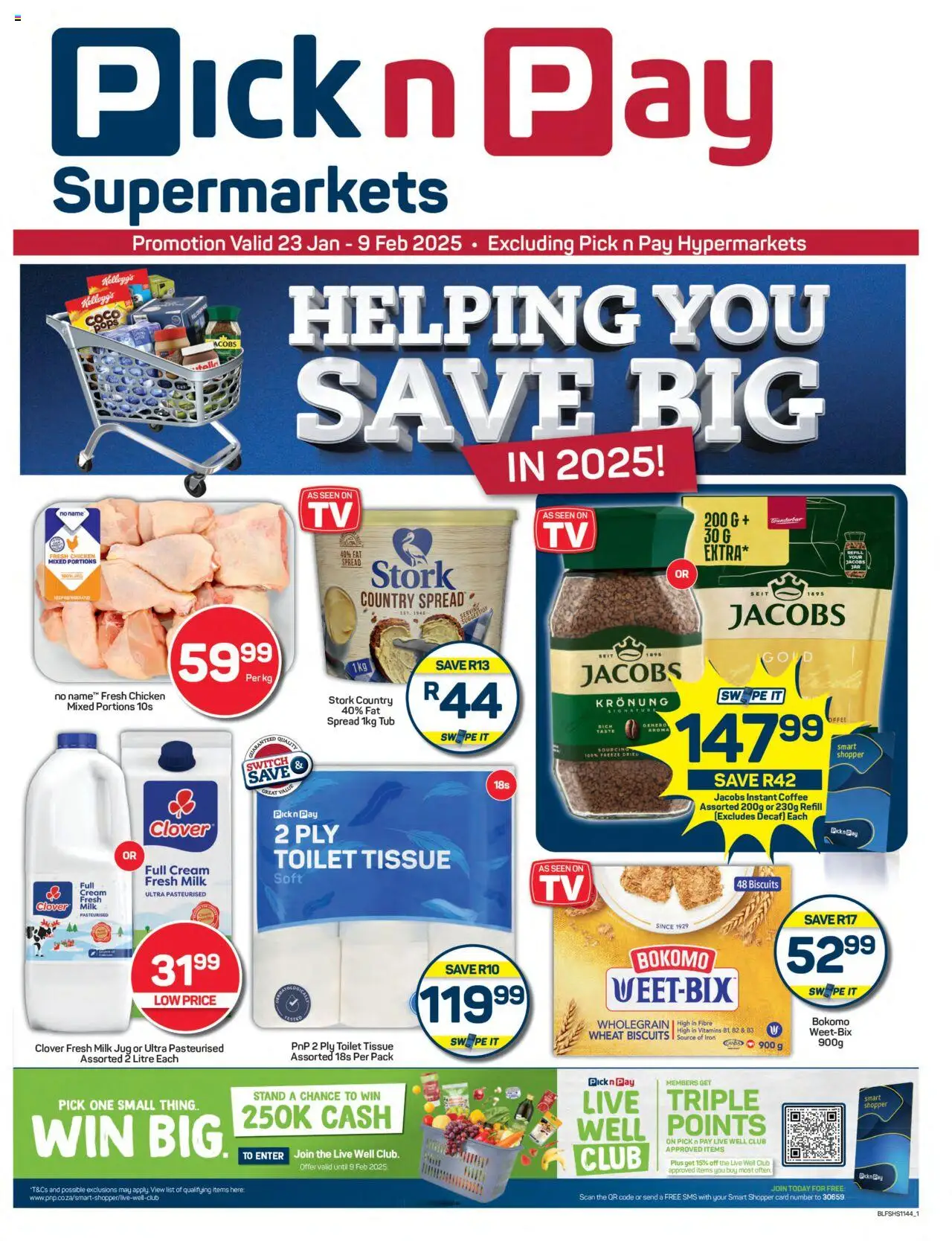 Pick n Pay Specials from 23/01 - 09/02/2025