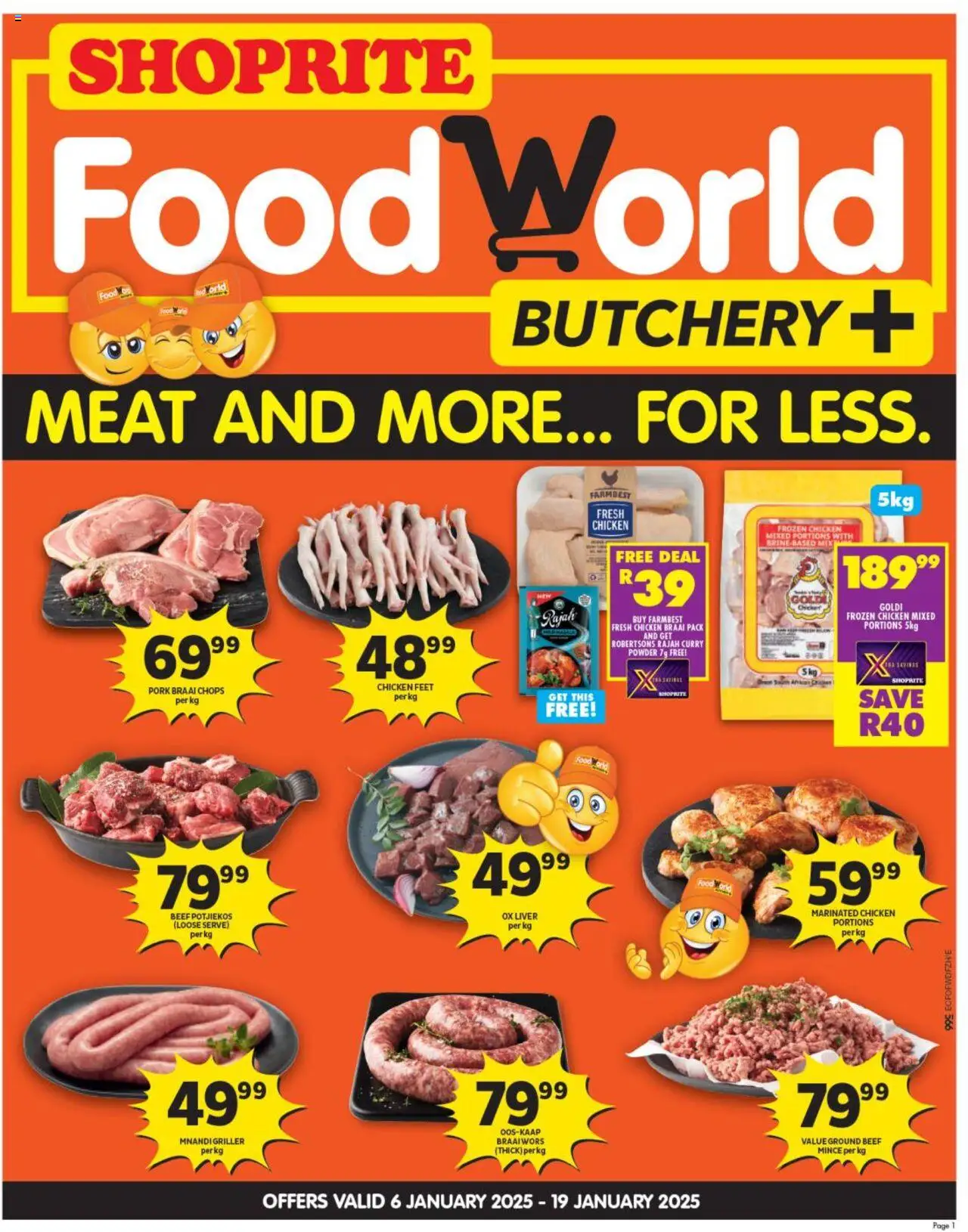 Shoprite Eastern Cape - Mid Month Leaflet Korsten 06/01 - 19/01/2025