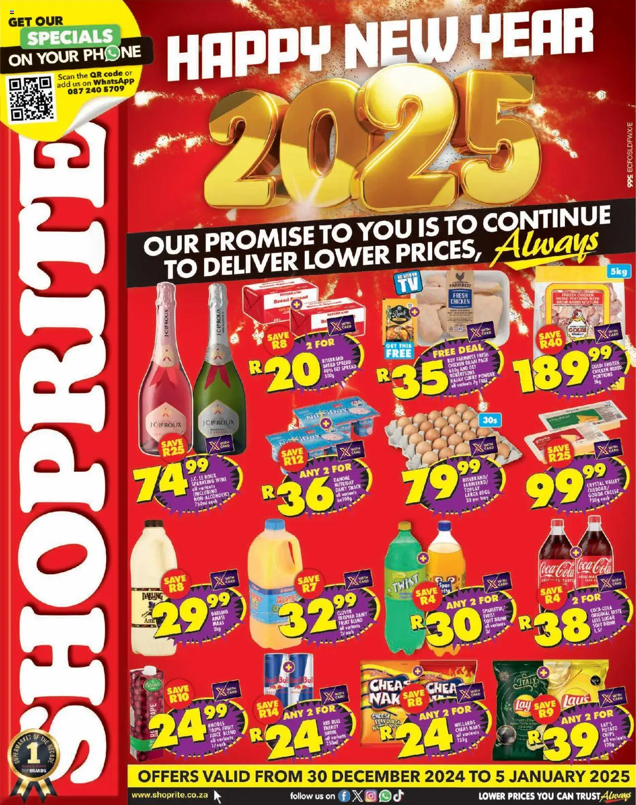 Shoprite Eastern Cape - New Year Deals 30/12/2024 - 05/01/2025/2025