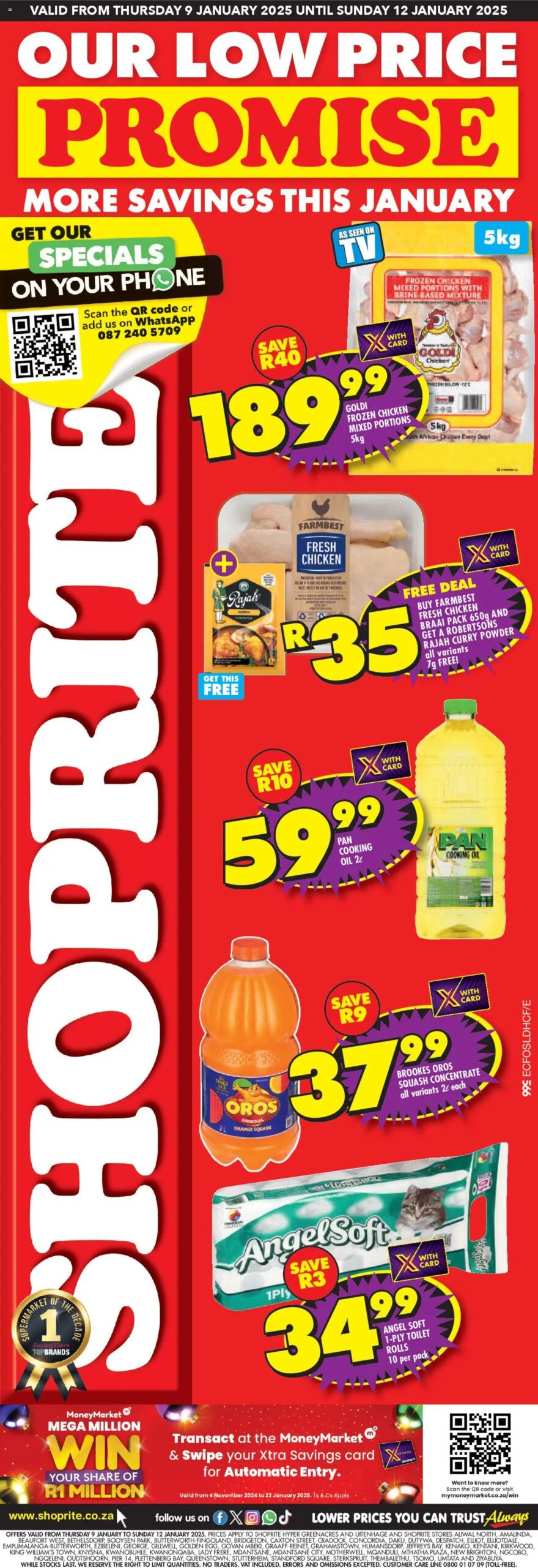 Shoprite Eastern Cape - Promise 09/01 - 12/01/2025