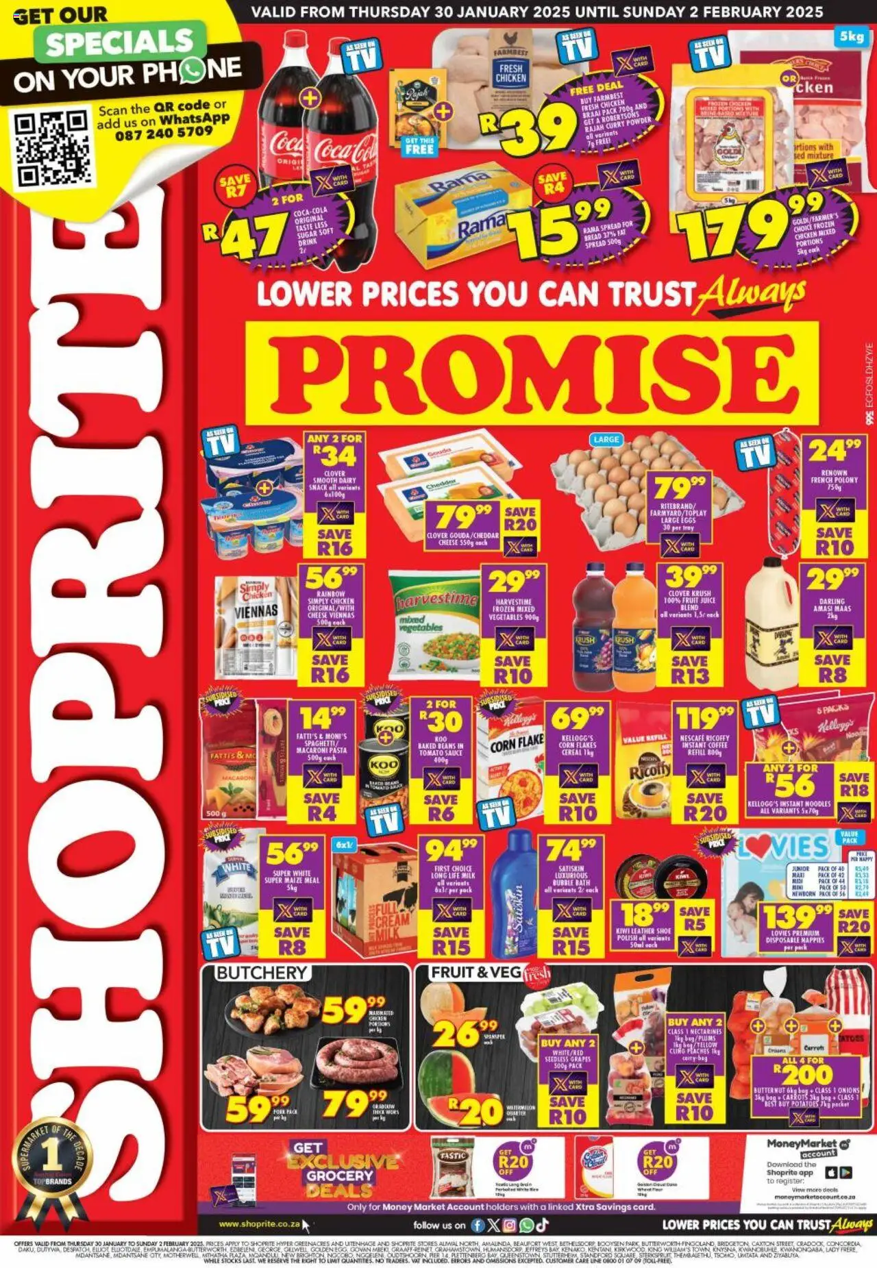 Shoprite Eastern Cape - Promise 30/01 - 02/02/2025