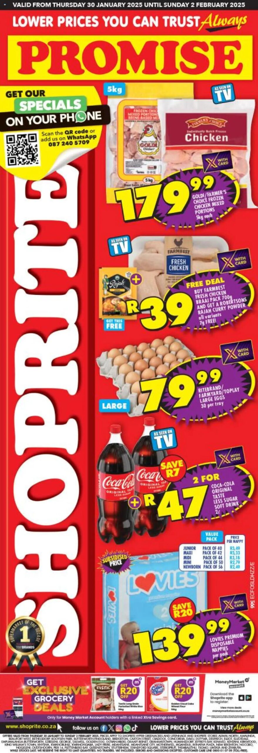 Shoprite Eastern Cape - Promise Leaflet 30/01 - 02/02/2025