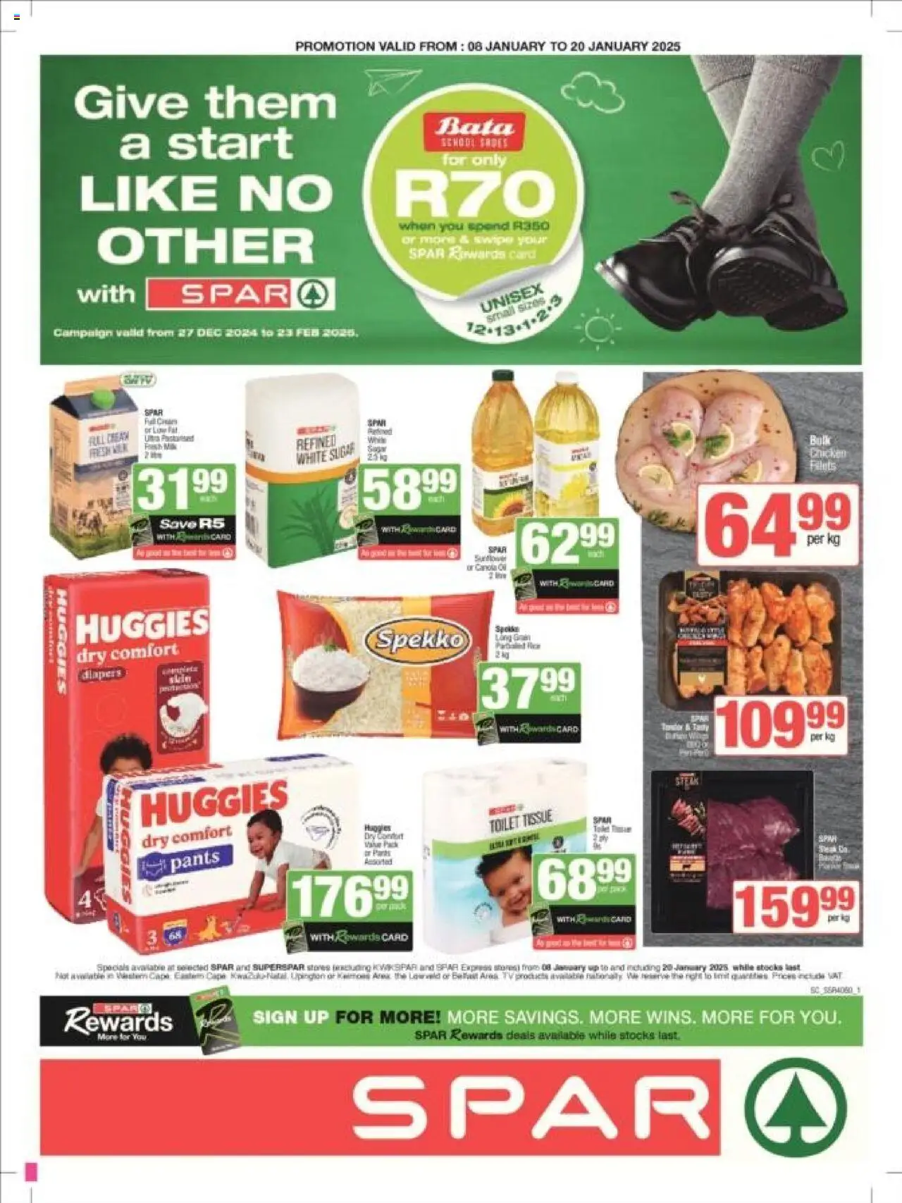 Spar Gauteng - Store Specials from 06/01 - 20/01/2025